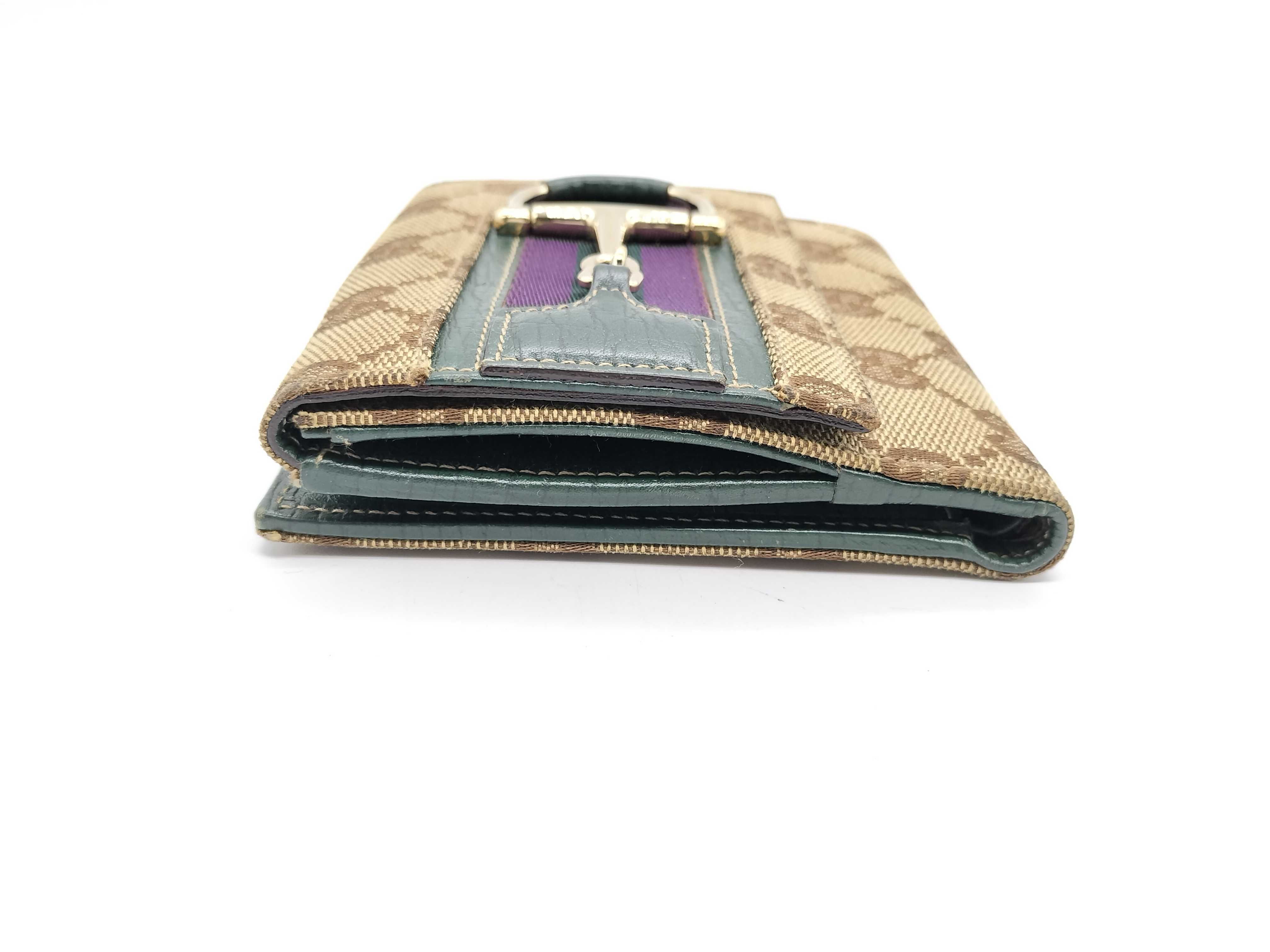 GG Canvas Horsebit Wallet — view 5