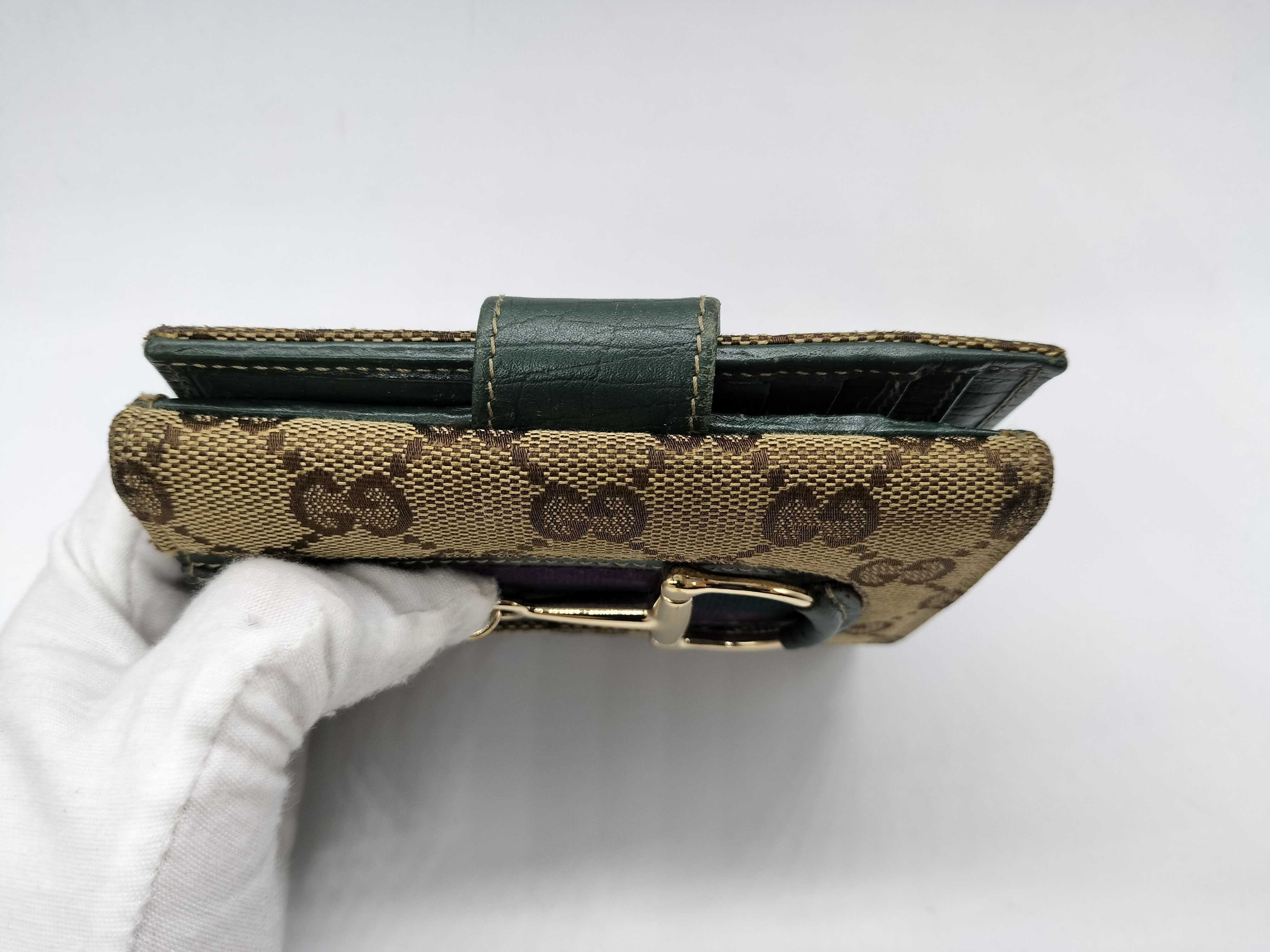 GG Canvas Horsebit Wallet — view 6