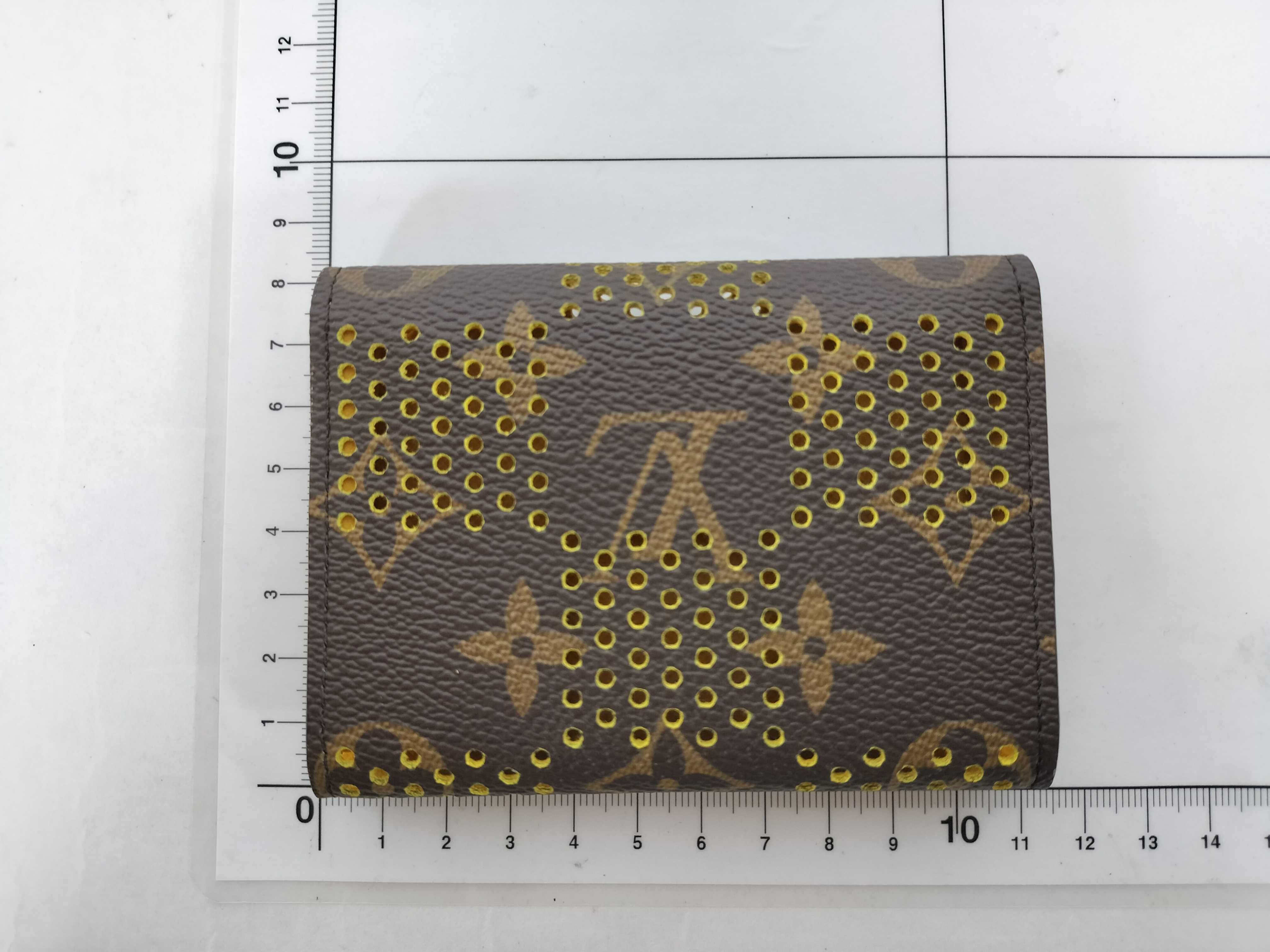 Monogram LV Monogram Grid Envelope Carte de Visite M29293 RFID Card Case — view 2