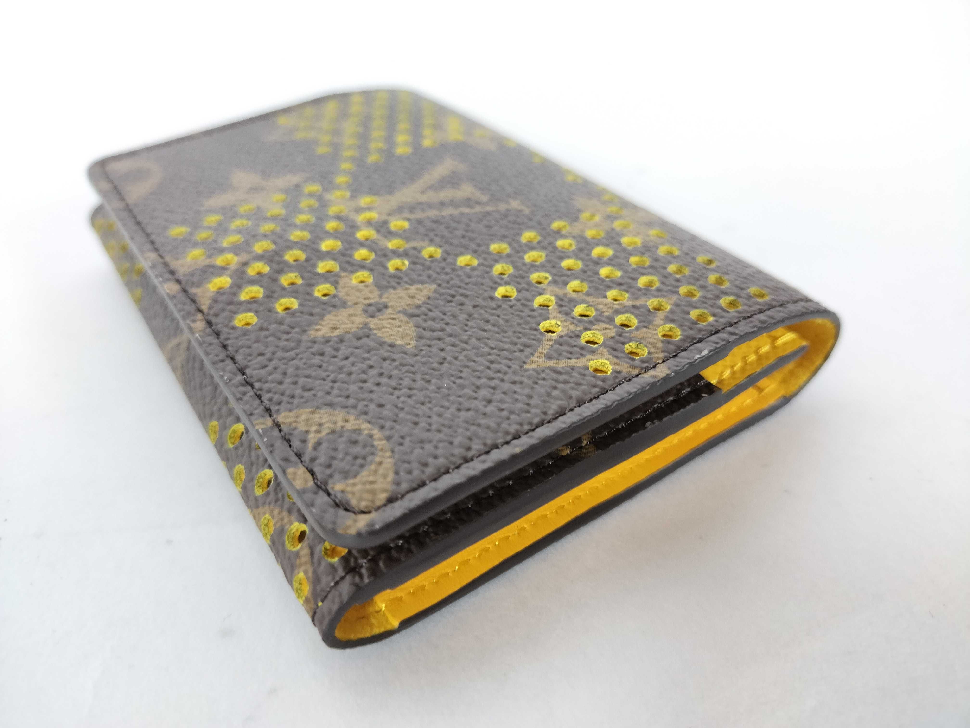 Monogram LV Monogram Grid Envelope Carte de Visite M29293 RFID Card Case — view 3
