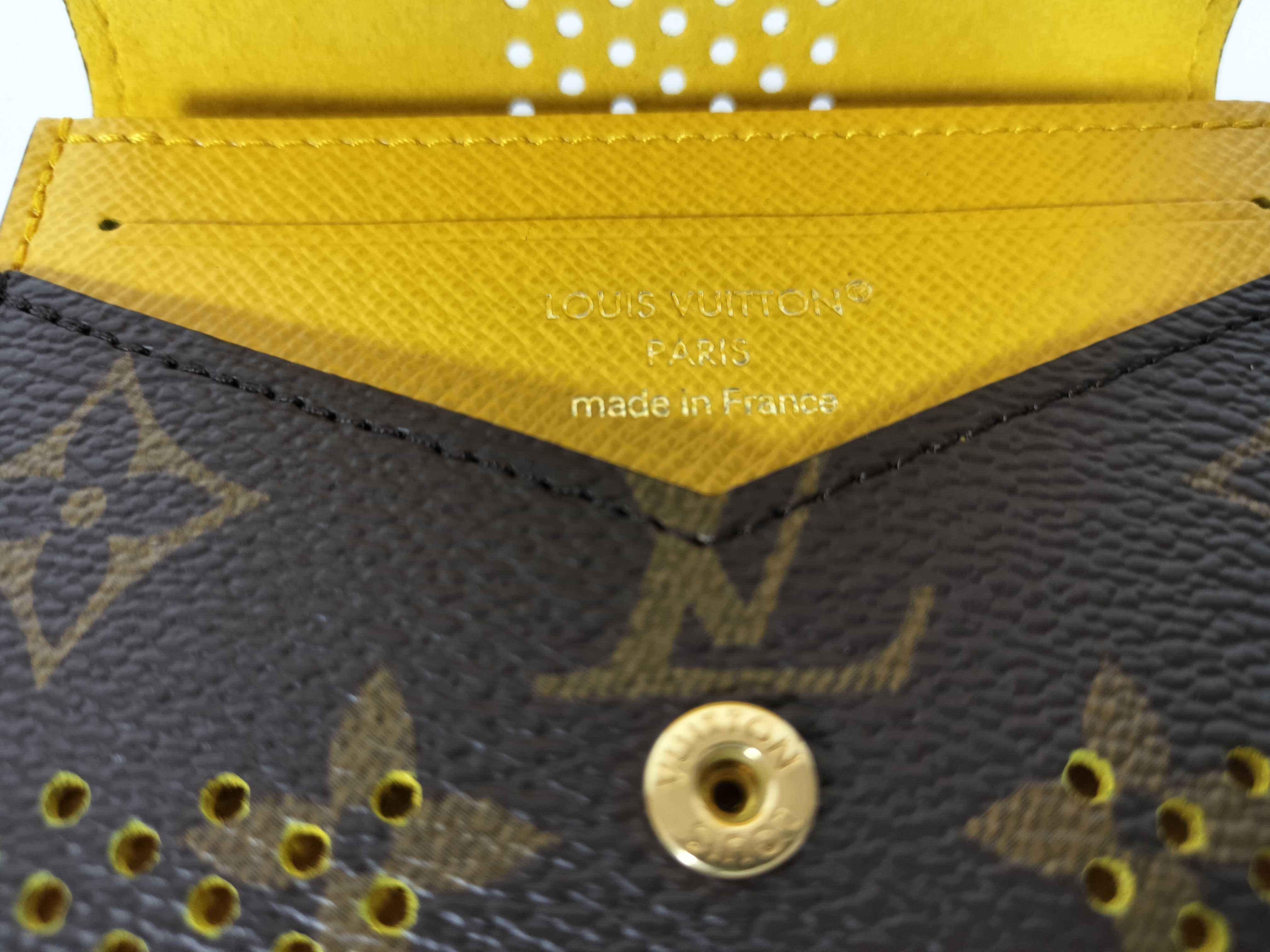 Monogram LV Monogram Grid Envelope Carte de Visite M29293 RFID Card Case — view 8