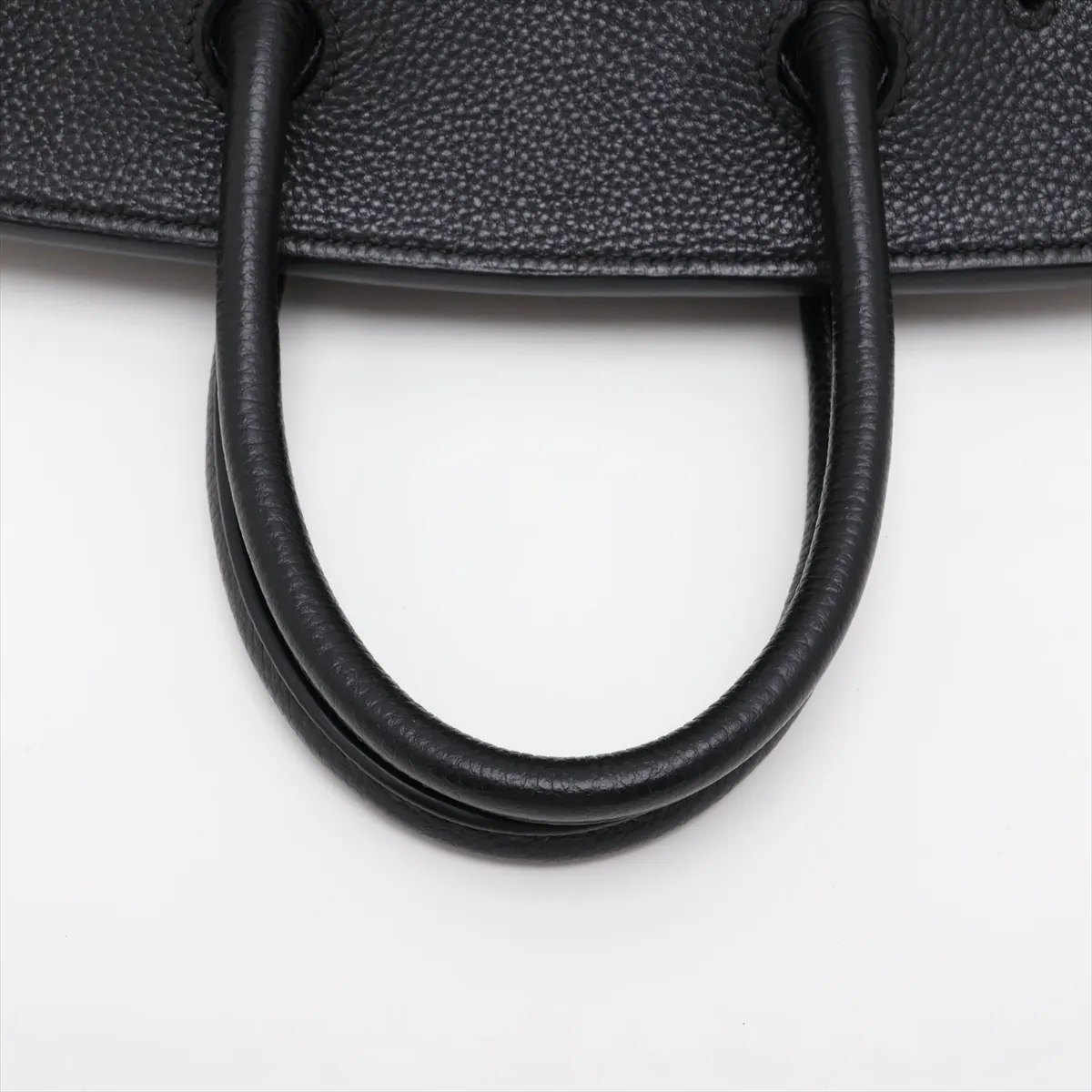 [Individually packaged] Hermes Birkin 30 Letournée Togo Black Gold Hardware C: 1999 Handle edges have been repaired by an aftermarket company — view 5