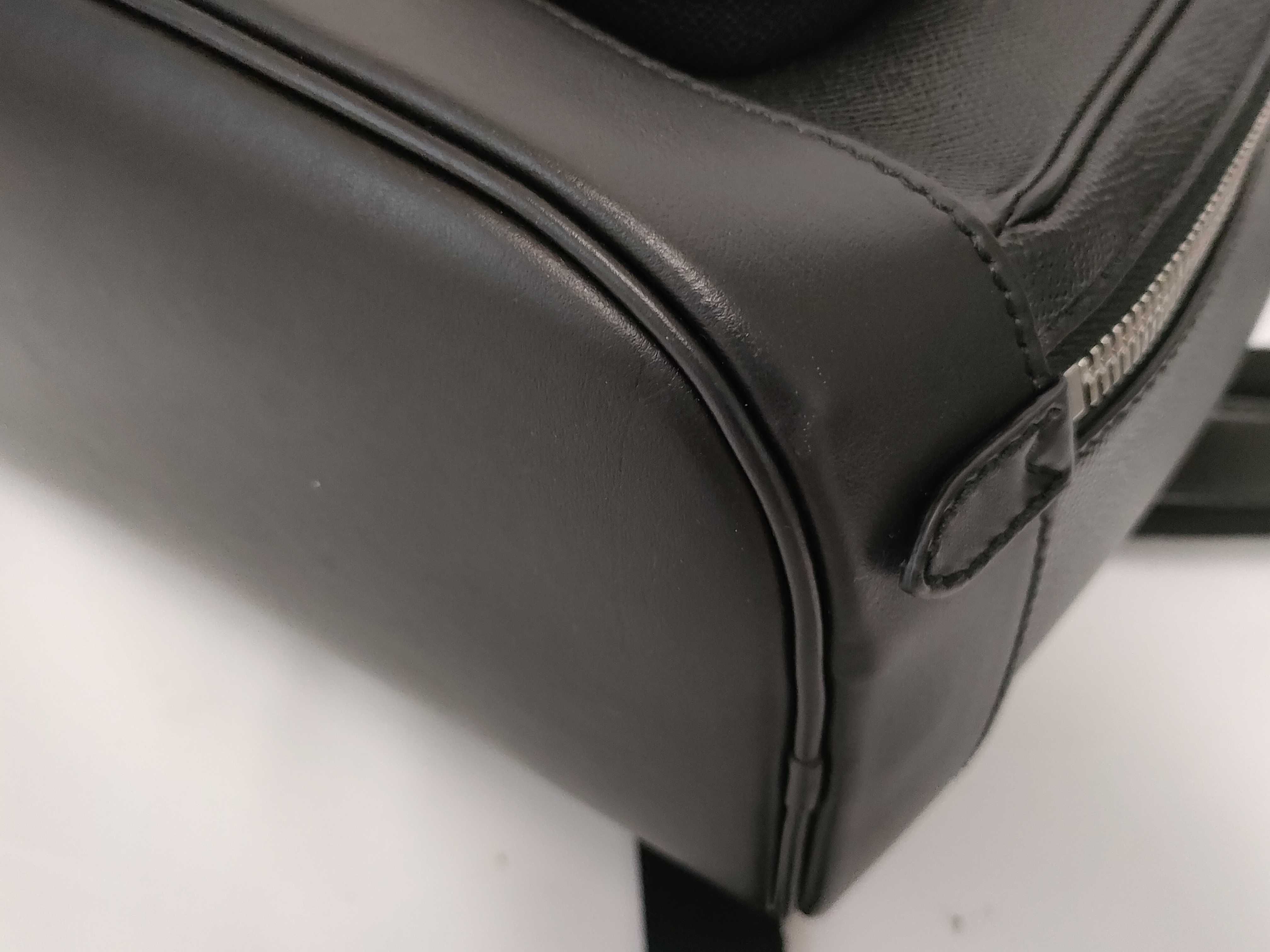 Leather Backpack, Black Rucksack — view 7