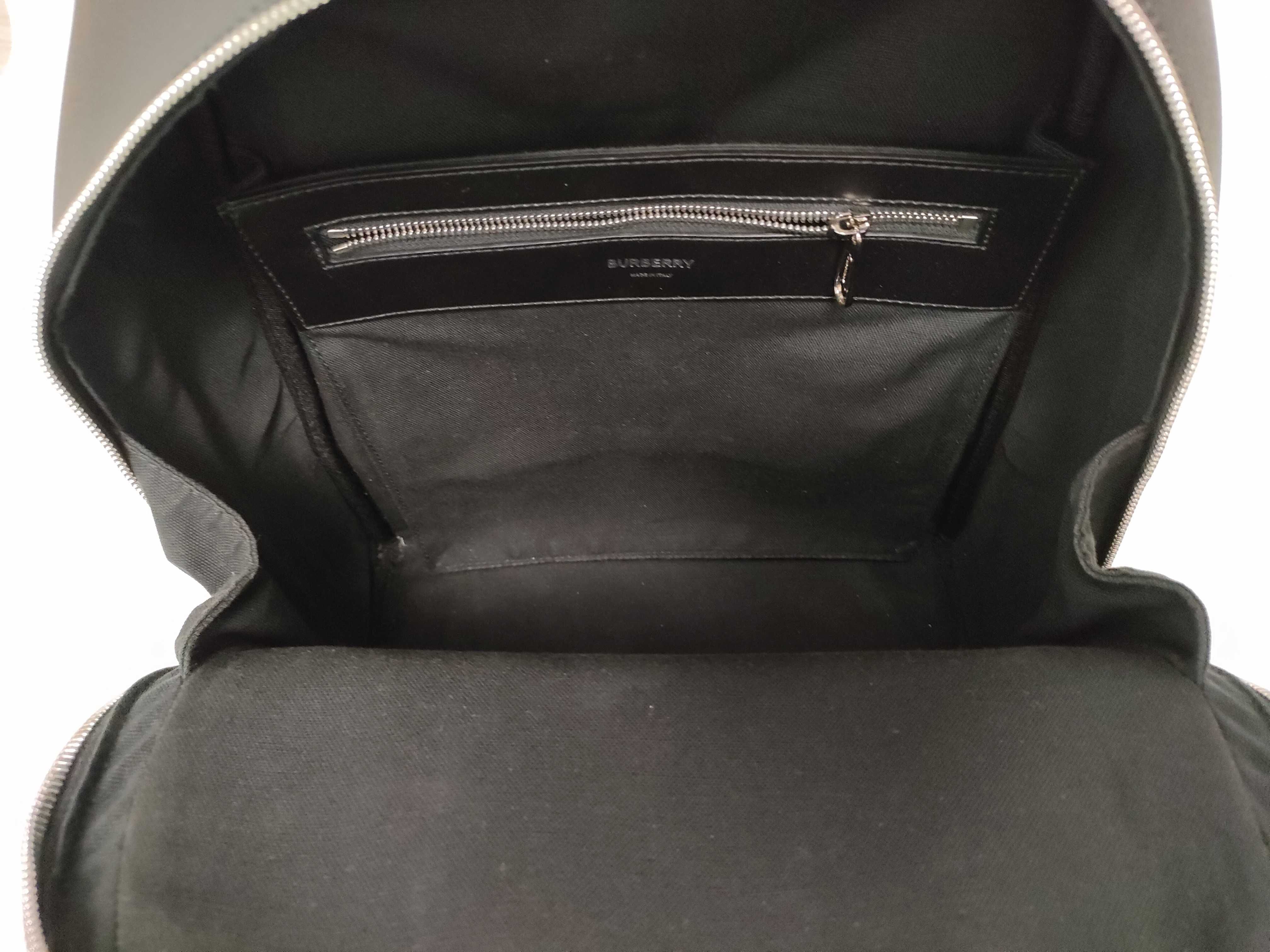Leather Backpack, Black Rucksack — view 10