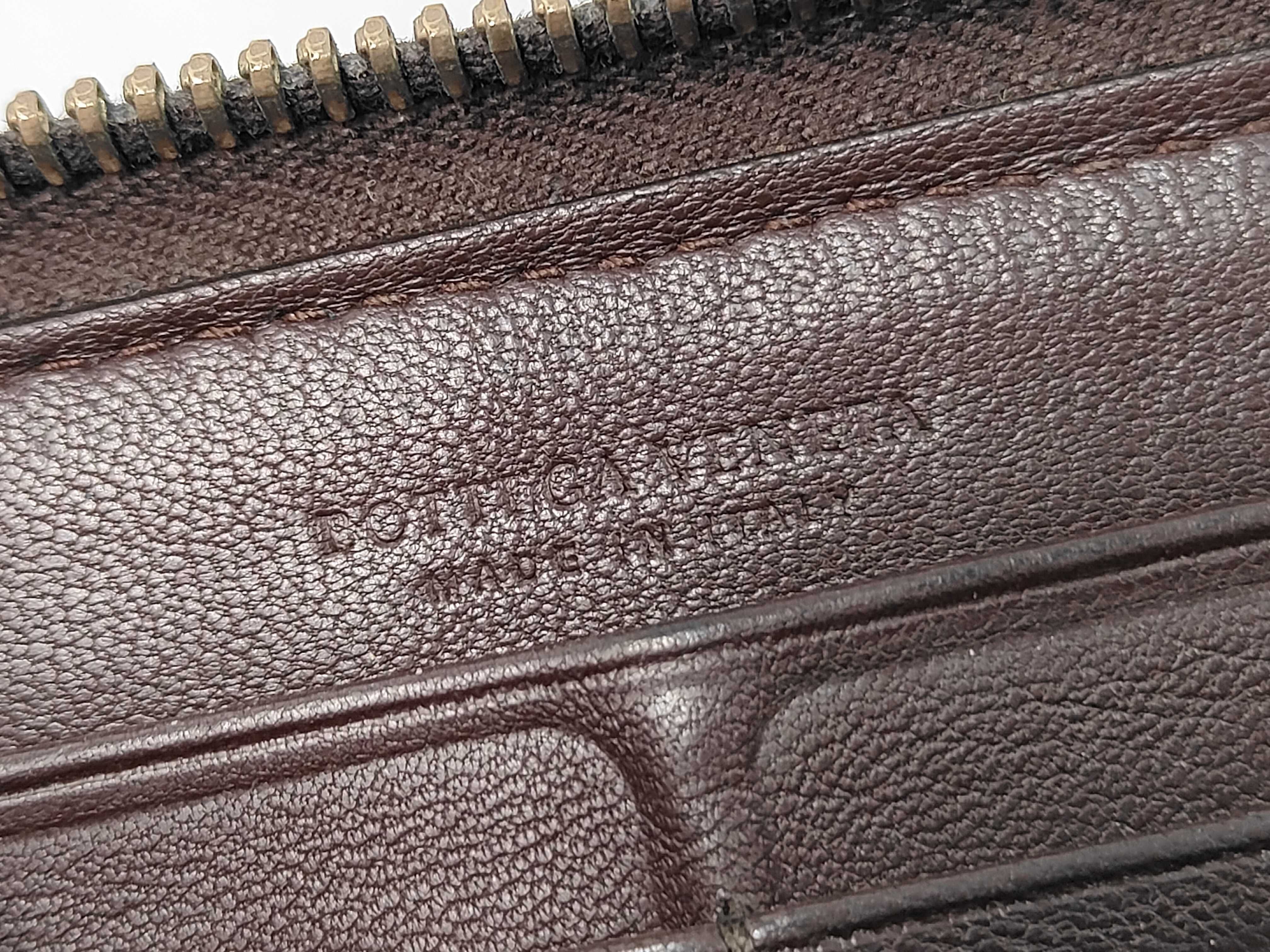 Intrecciato Round Zip Long Wallet — view 9