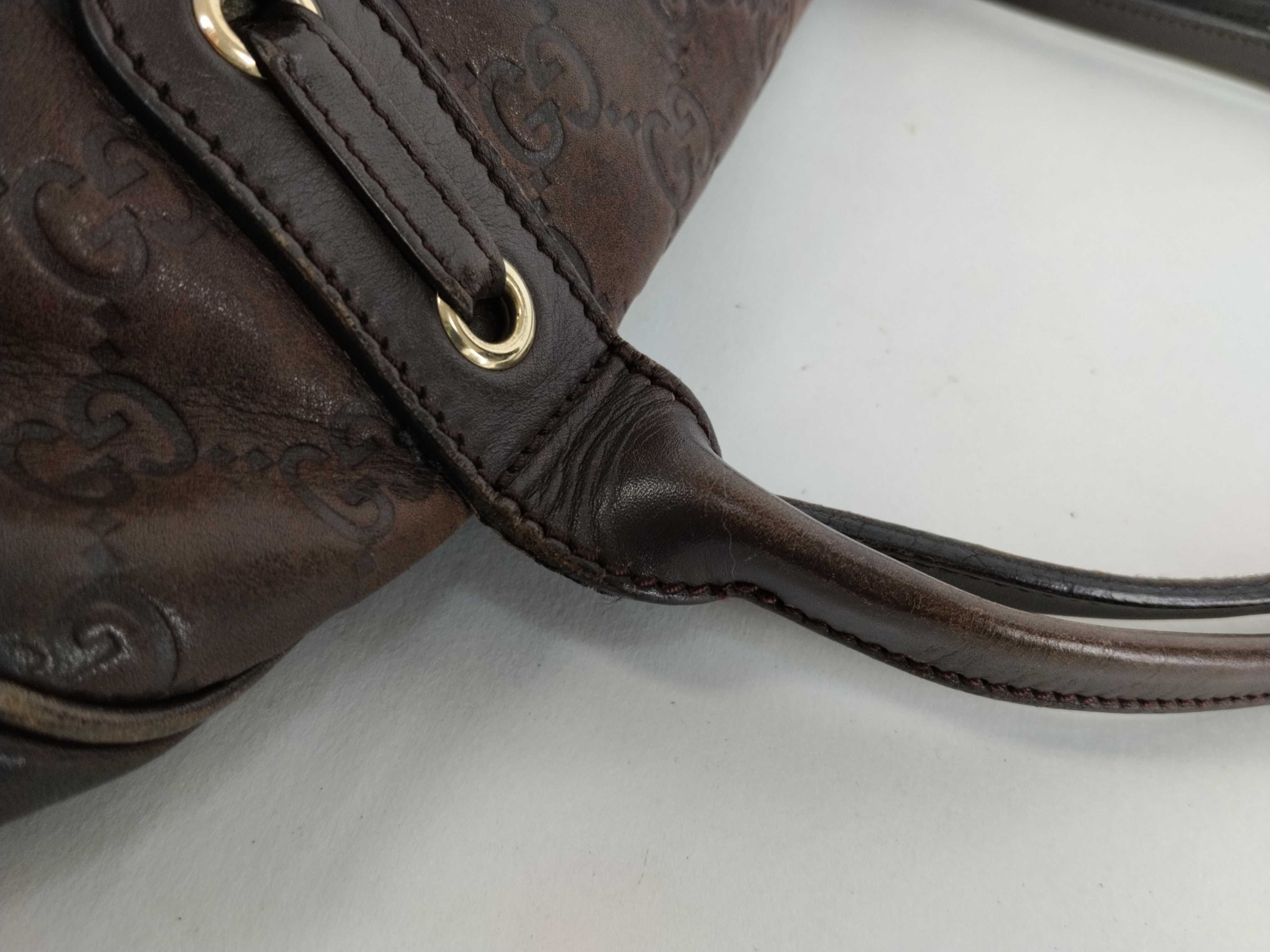 Guccissima Princy Leather Handbag Brown 161720 Handbag — view 5