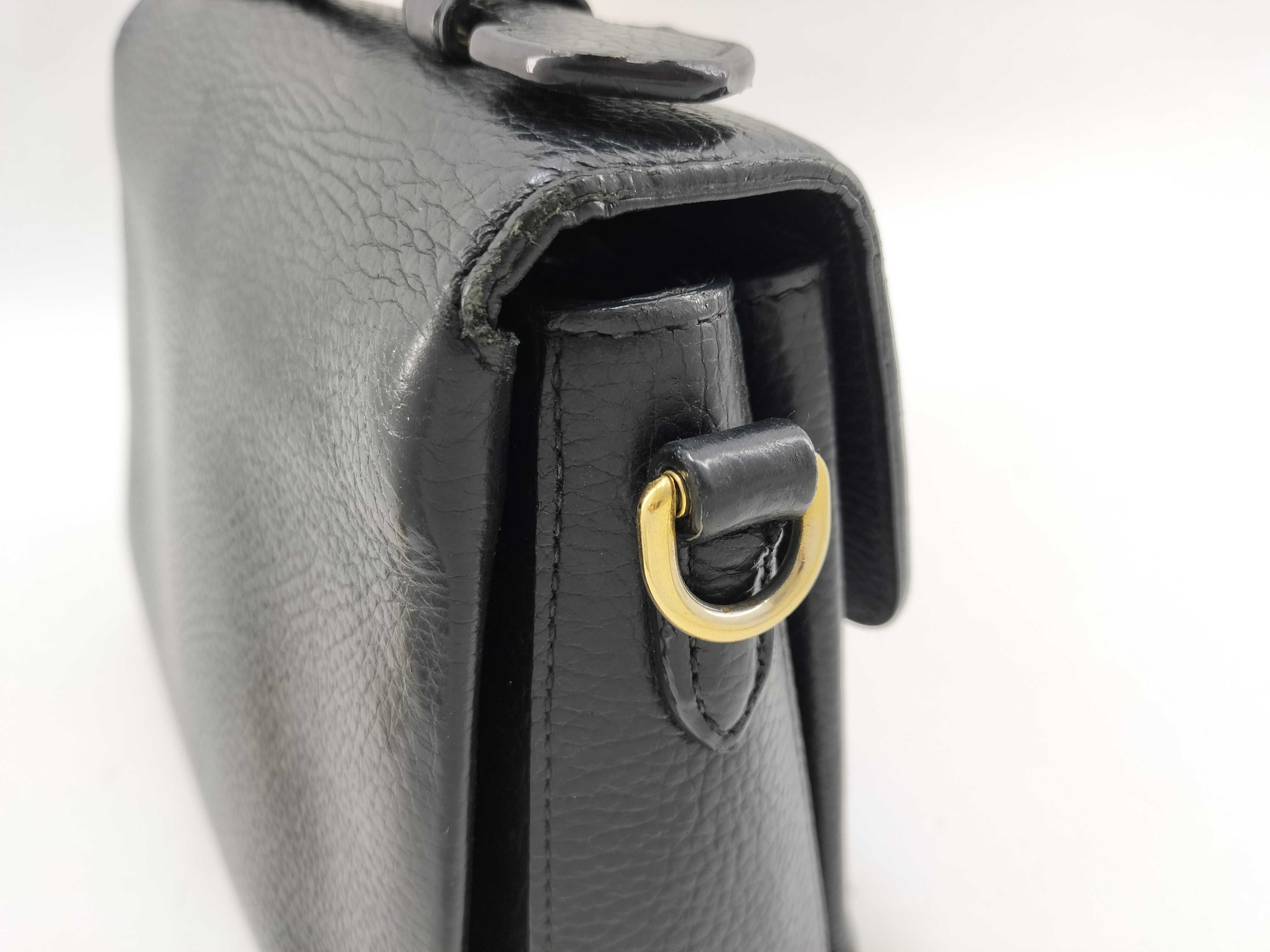 PH- Interlocking G Leather 2-Way Handbag Black 51030 27cm Handbag — view 8