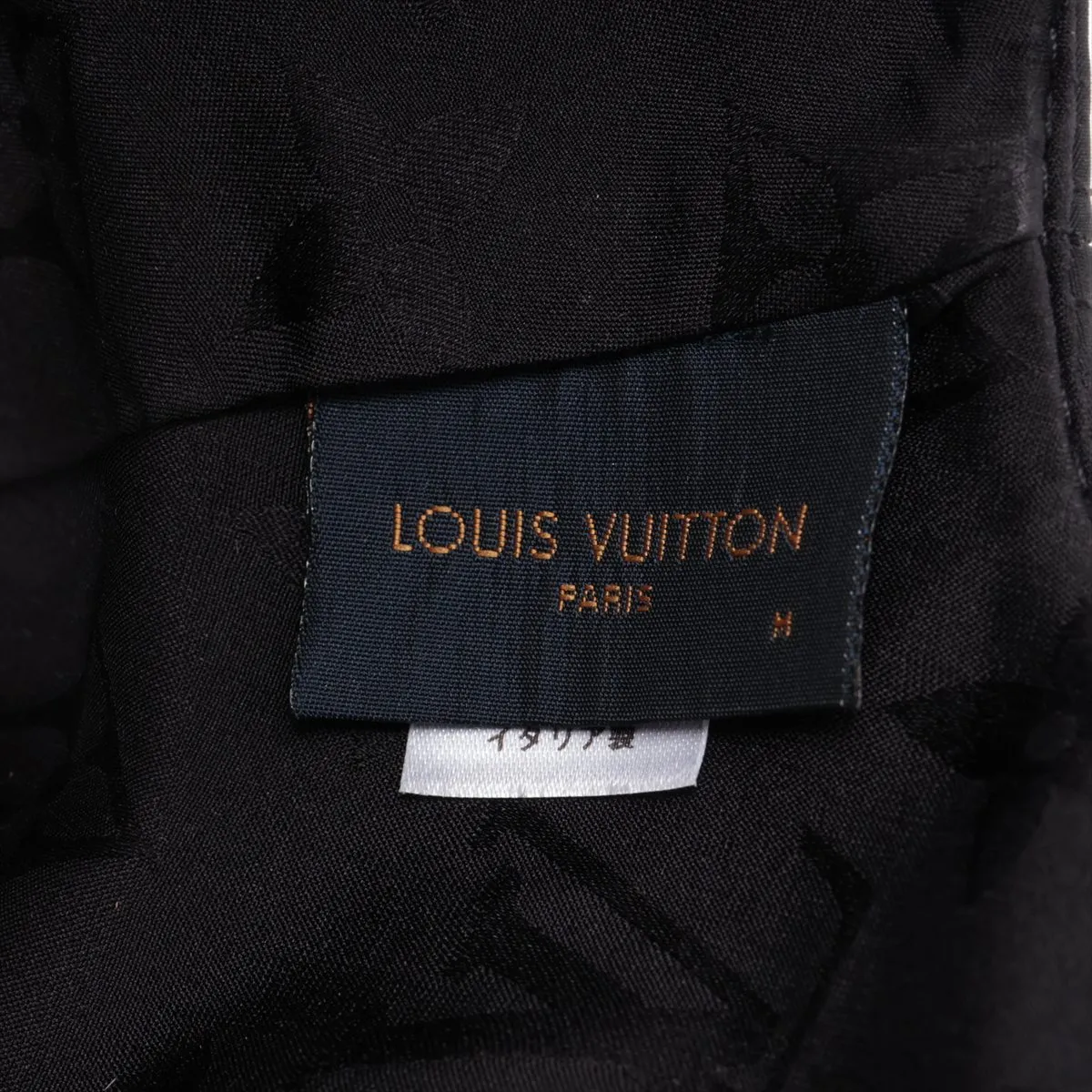 M76529 Cap LV Get Ready AL1221 Cap Polyester x Silk Black x Brown — view 5