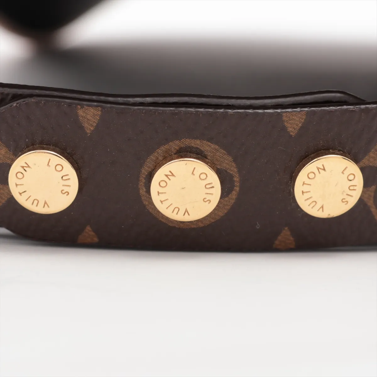 M76529 Cap LV Get Ready AL1221 Cap Polyester x Silk Black x Brown — view 7