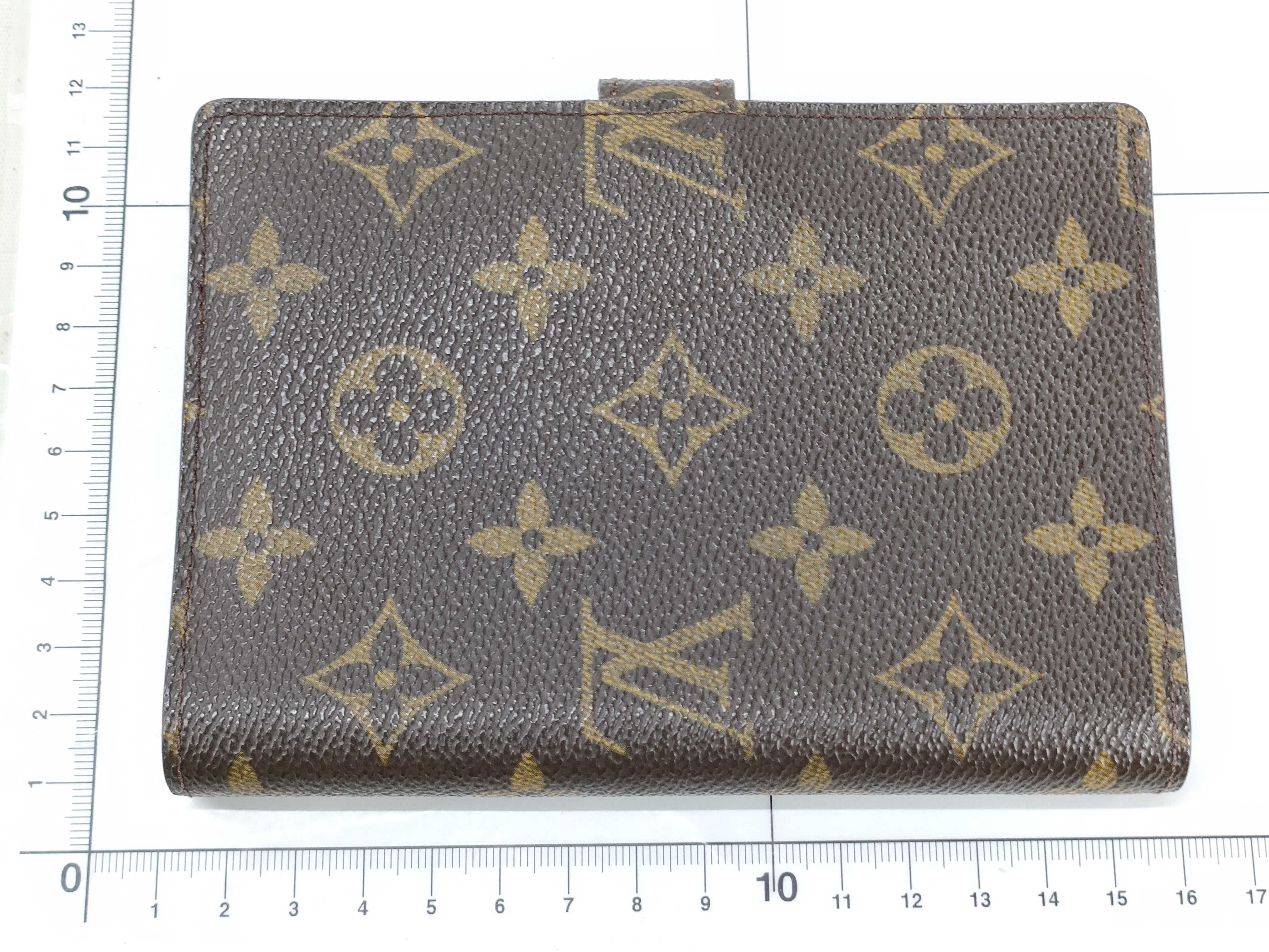 Monogram Agenda Notebook Cover Wallet — view 2