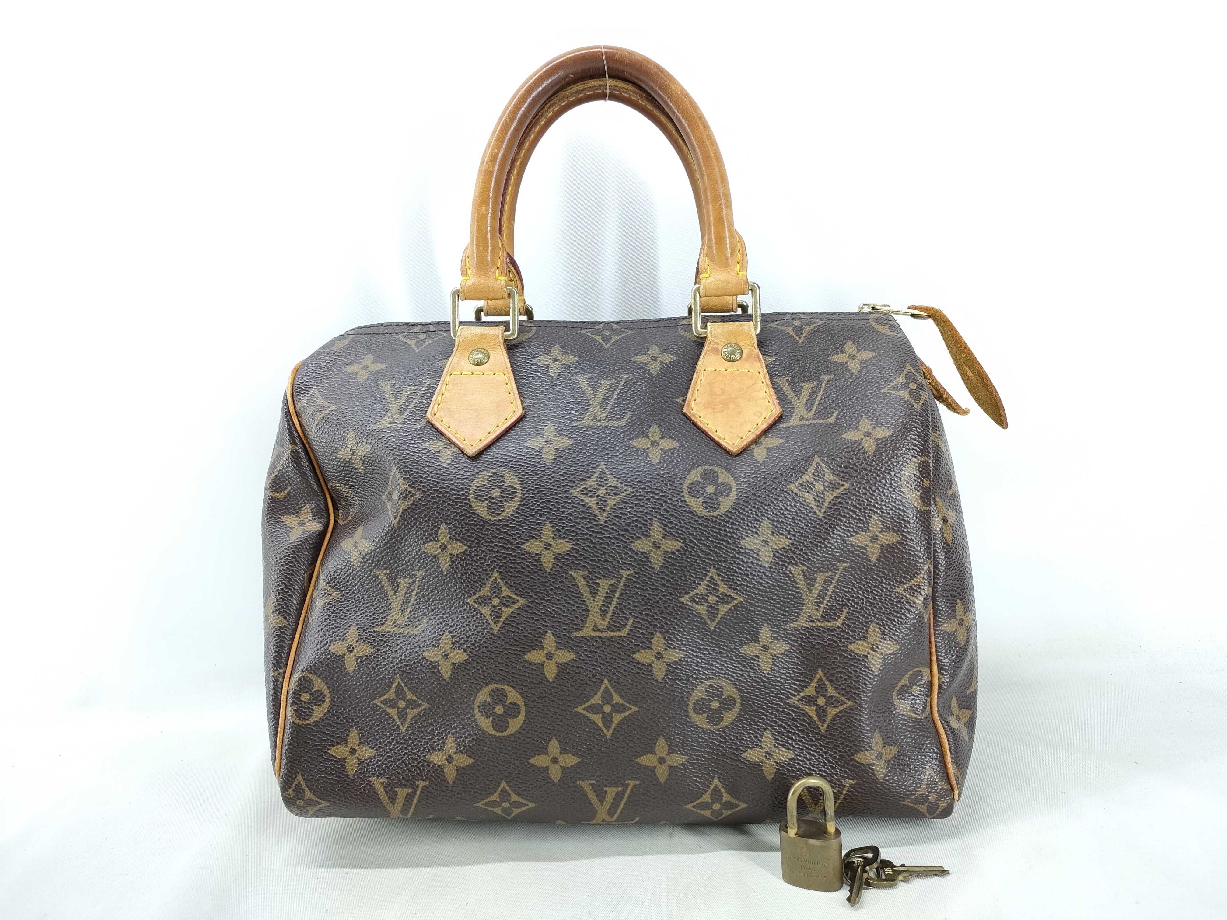 Monogram Louis Vuitton Speedy 25 M41528 SP1022 Boston Bag