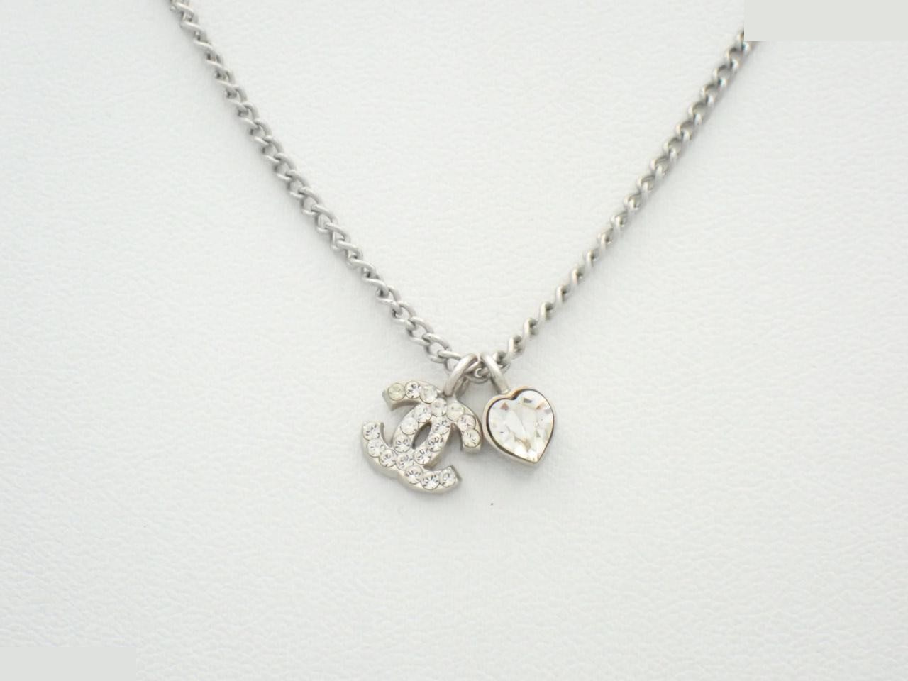 Coco Heart Necklace Pendant, Chain approx. 42cm