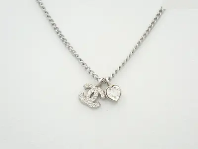Coco Heart Necklace Pendant, Chain approx. 42cm