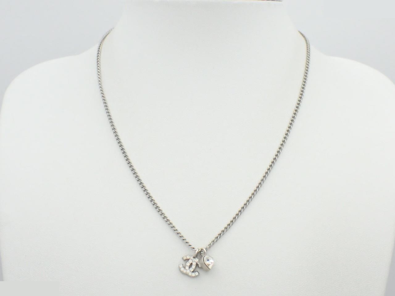 Coco Heart Necklace Pendant, Chain approx. 42cm — view 3