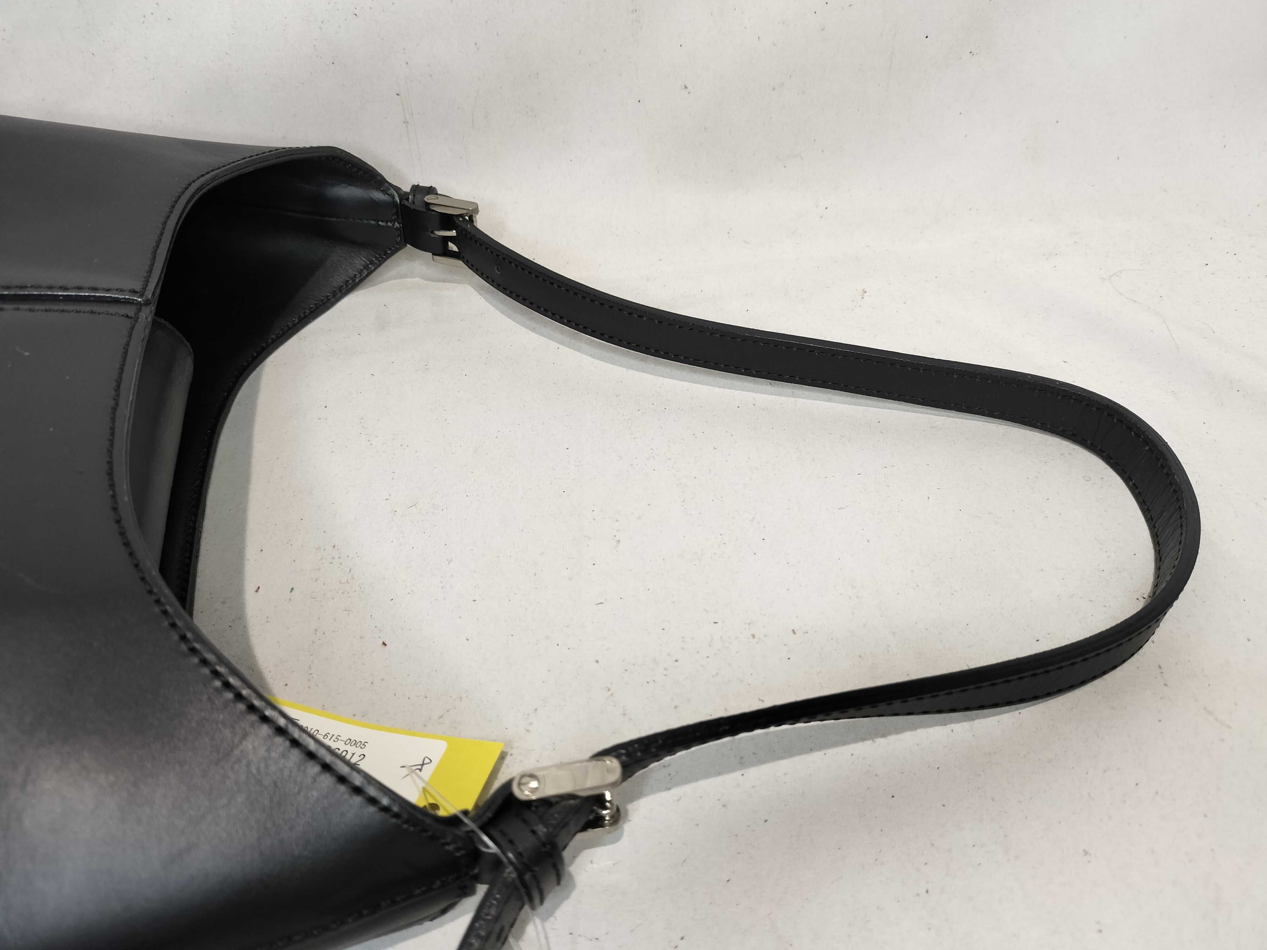 Leather/Check One-Shoulder Handbag — view 3