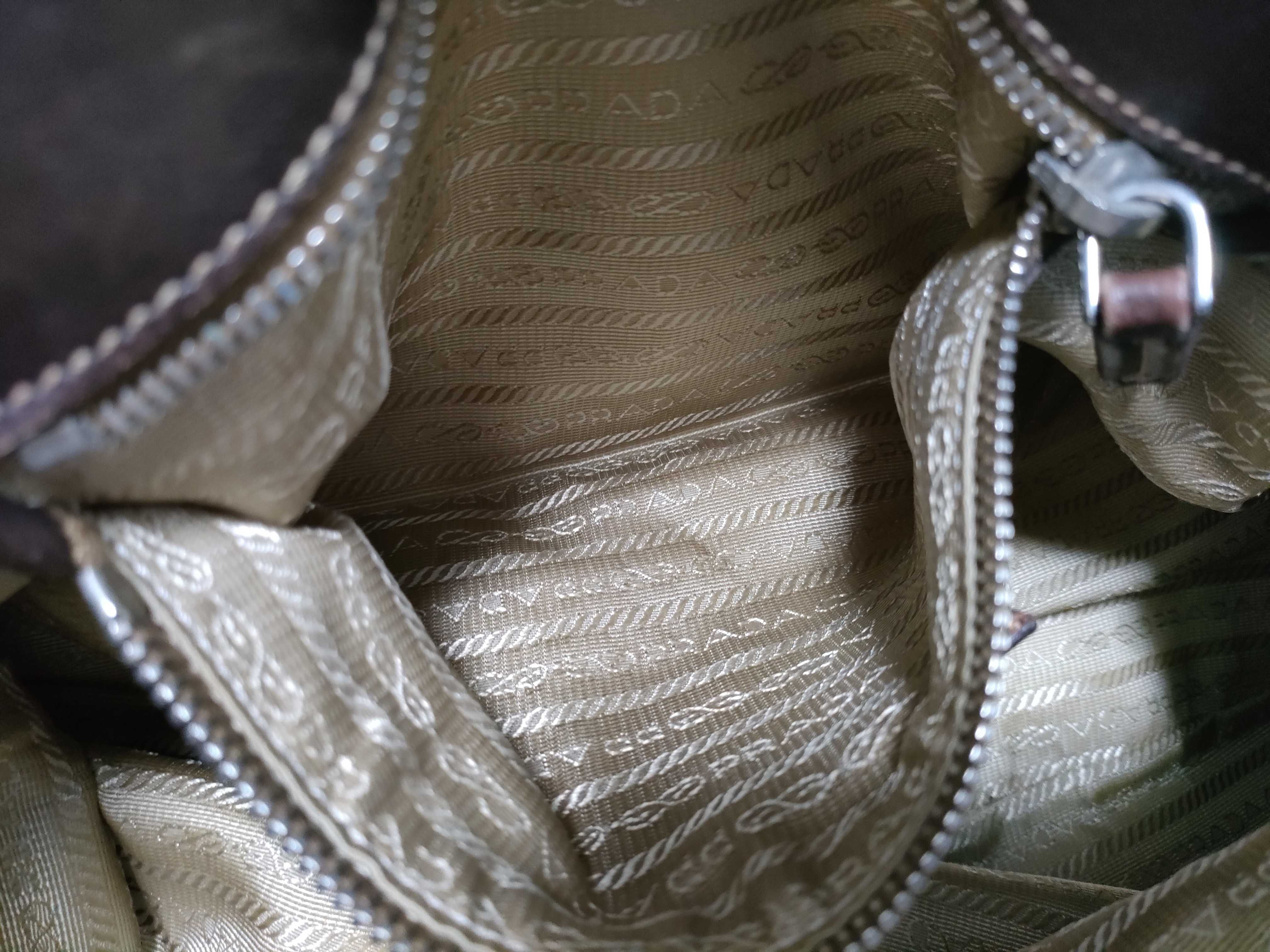 logo jacquard canvas shoulder bag/handbag — view 11