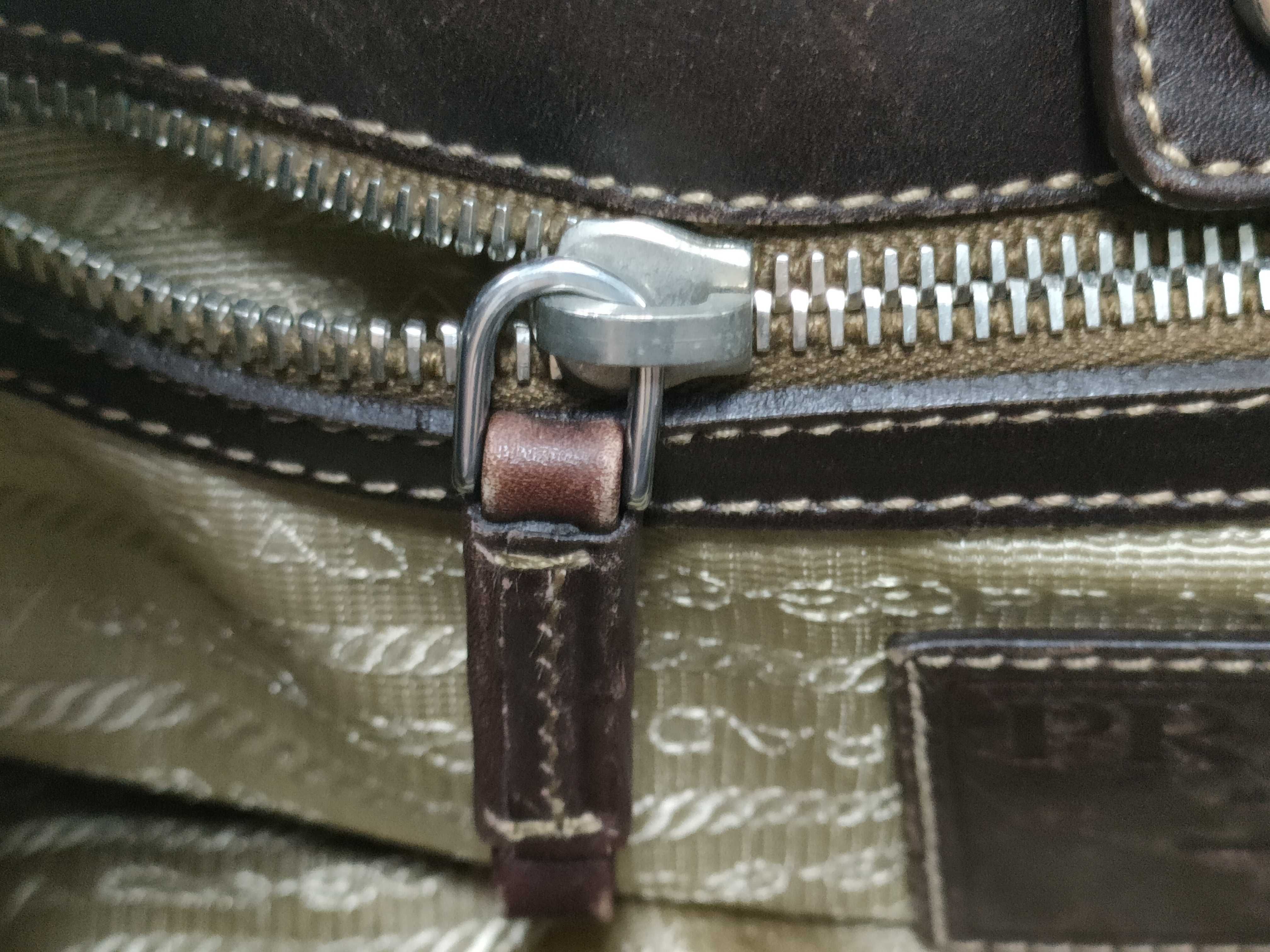 logo jacquard canvas shoulder bag/handbag — view 13