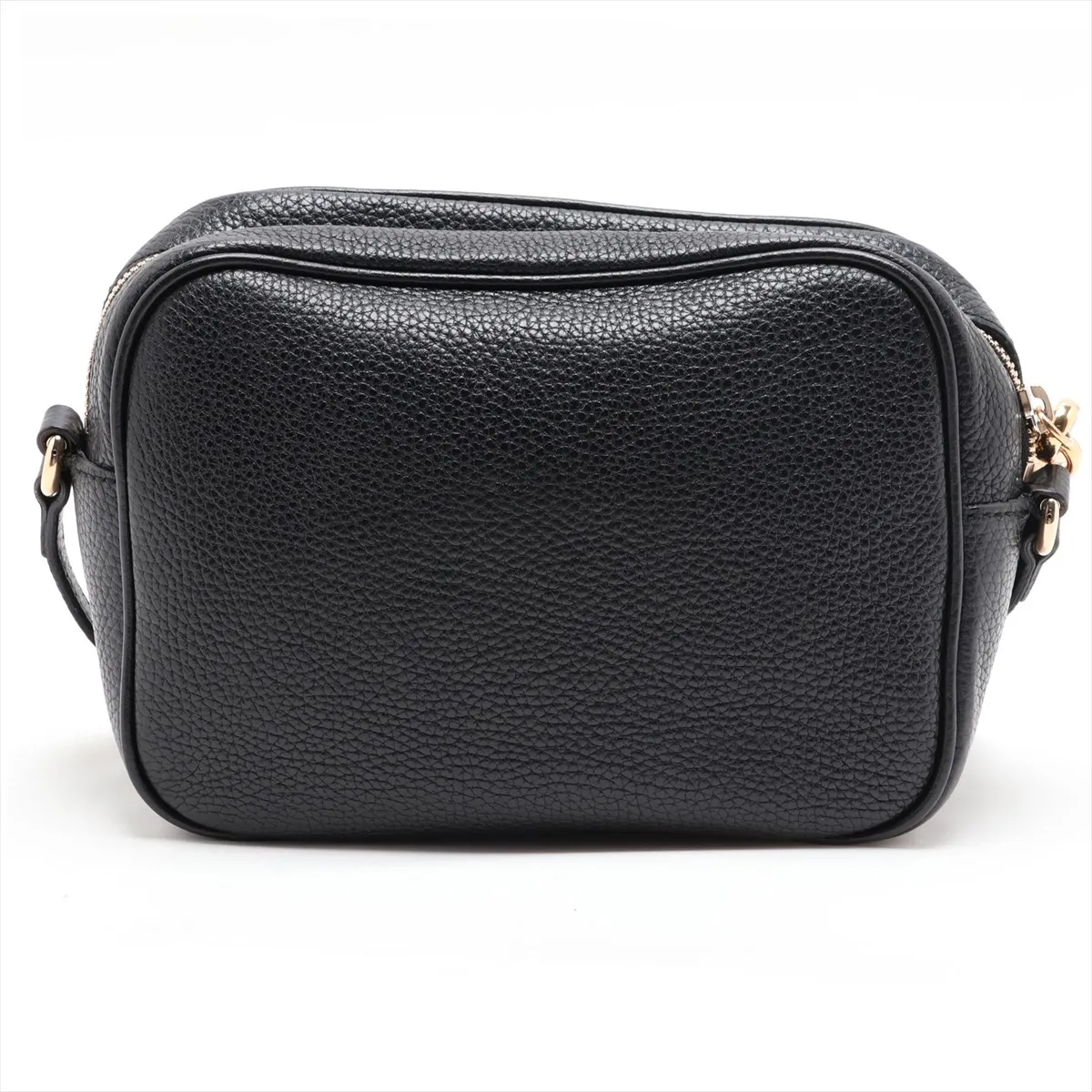 Soho 308364 Leather Shoulder Bag, Black — view 2