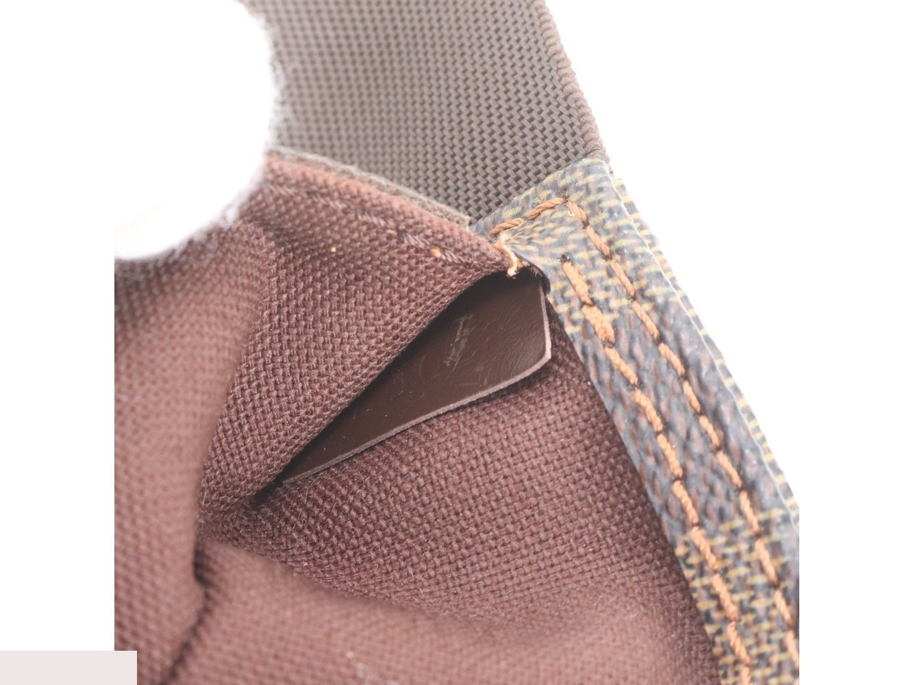 Damier Geronimos N51994 Leather 2-Way Body Bag (Crossbody Bag) — view 9