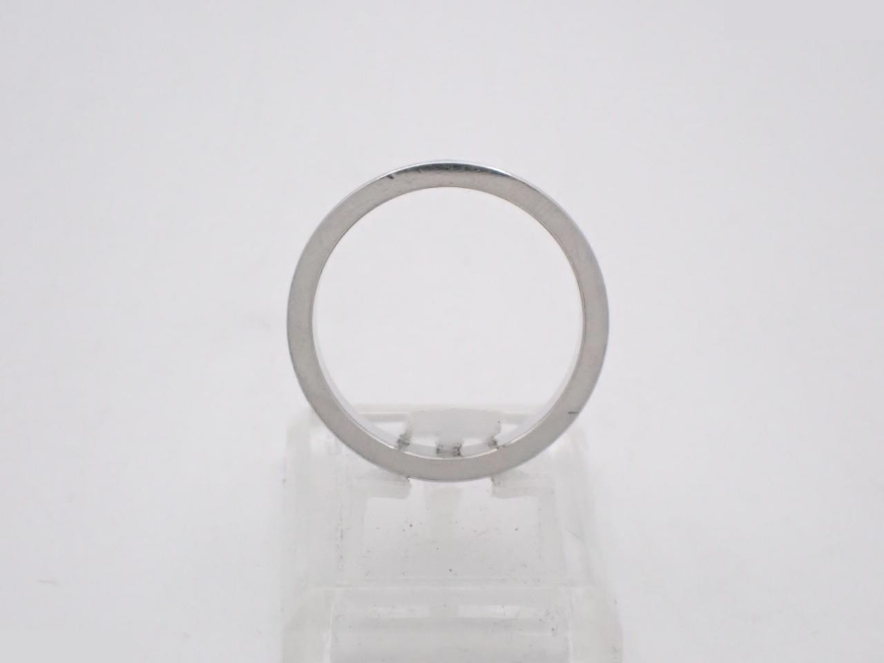 LV Mosaic Thin Ring, Silver, Size #21 — view 3