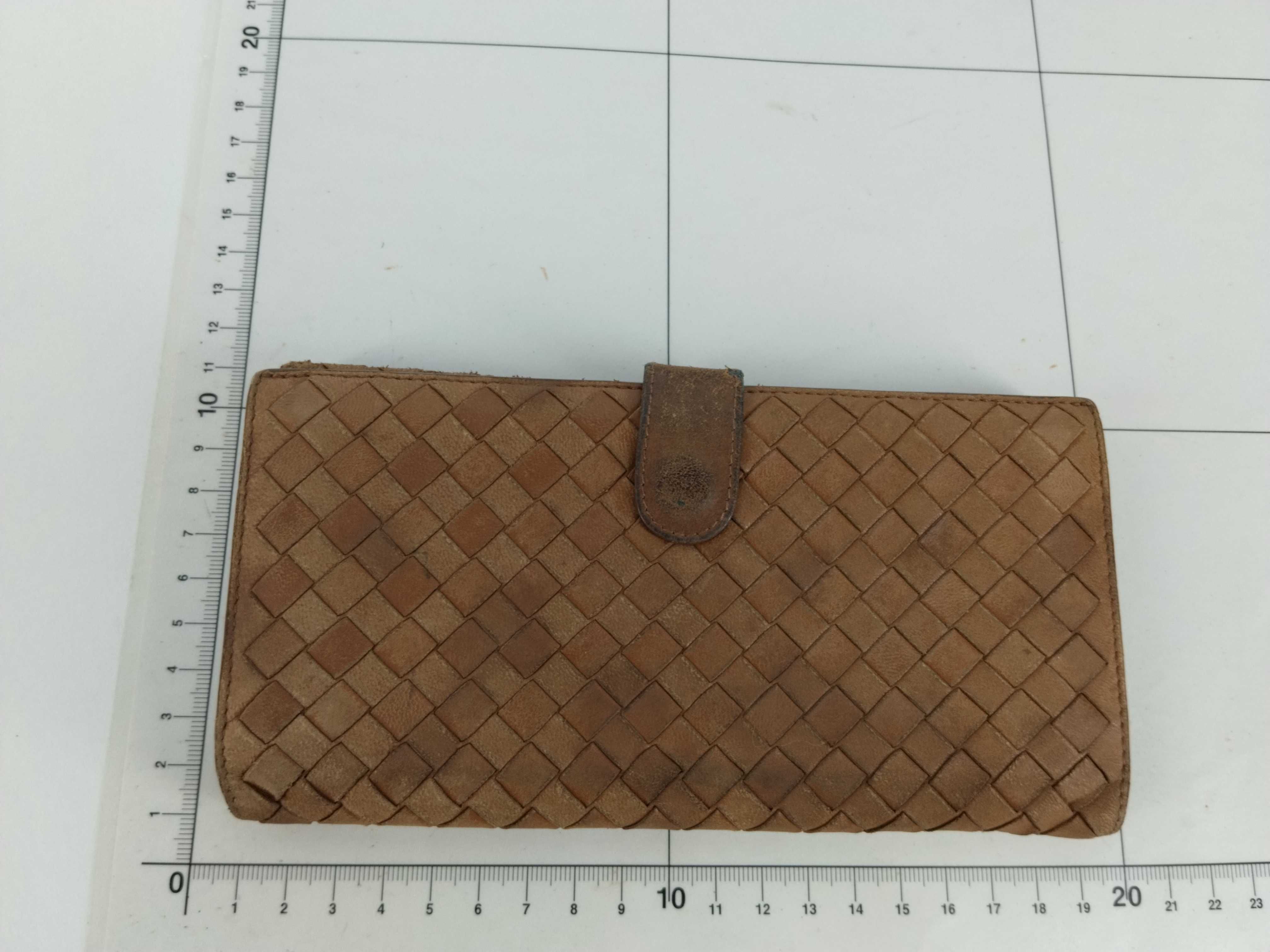 Intrecciato Wallet, Intrecciato Brown Wallet — view 2