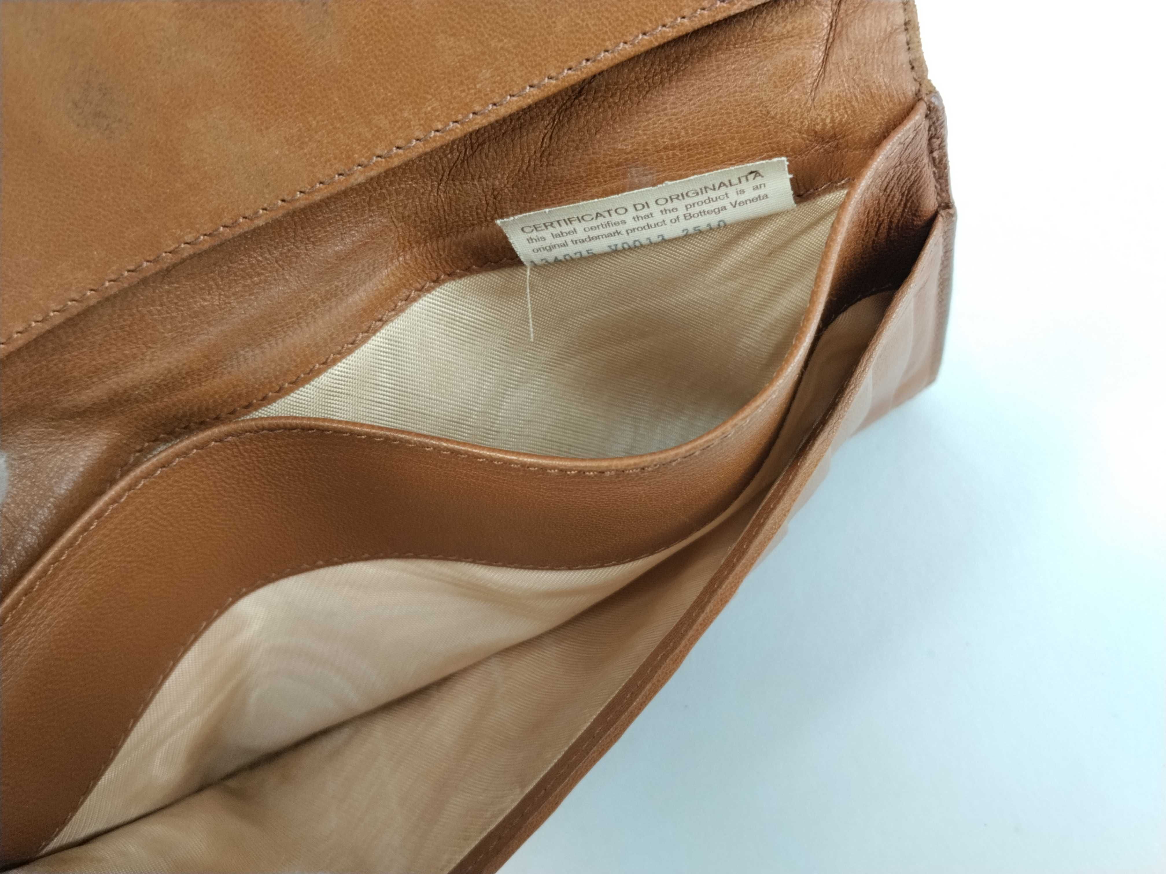 Intrecciato Wallet, Intrecciato Brown Wallet — view 12