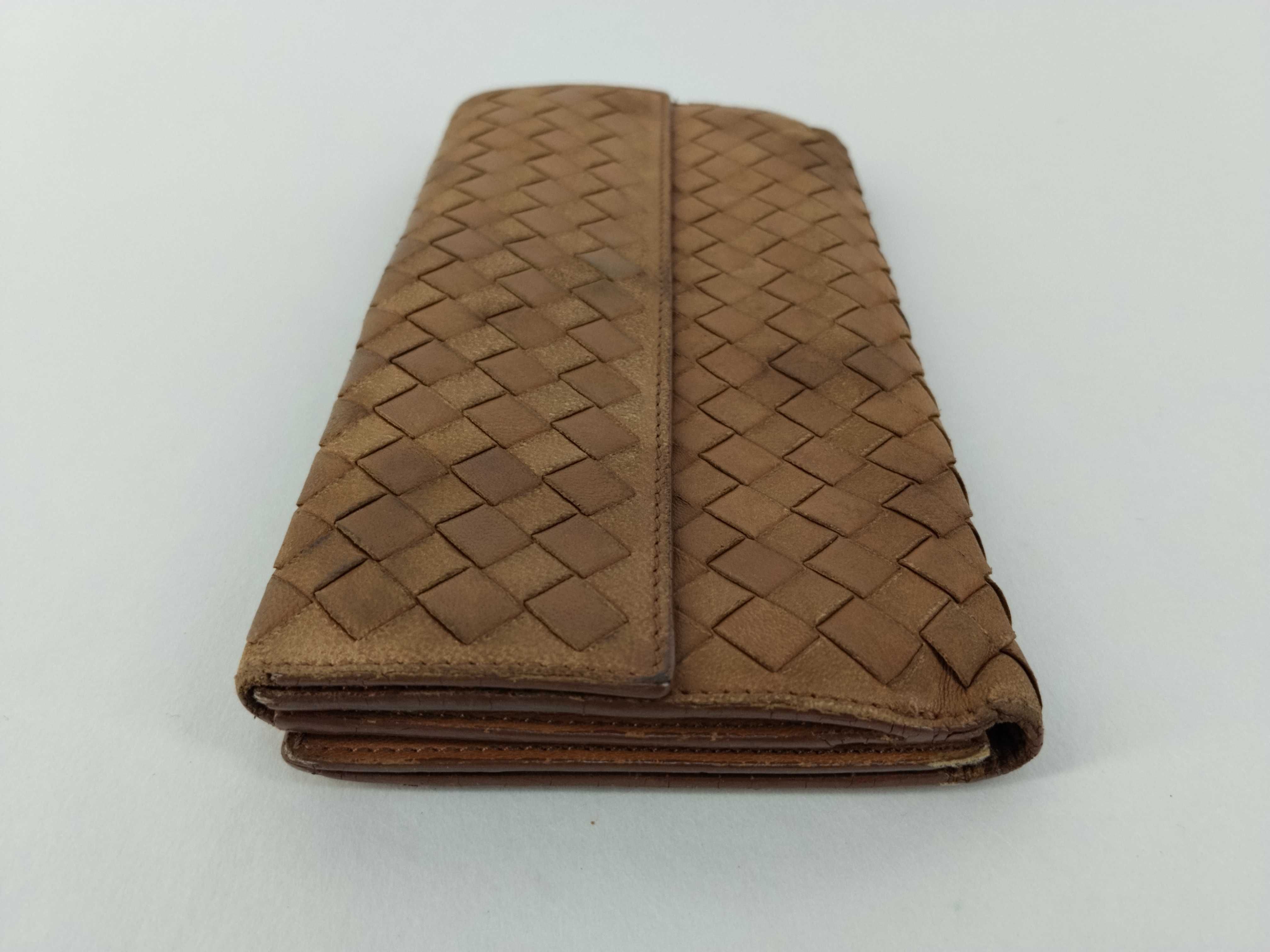 Intrecciato Wallet, Intrecciato Brown Wallet — view 6