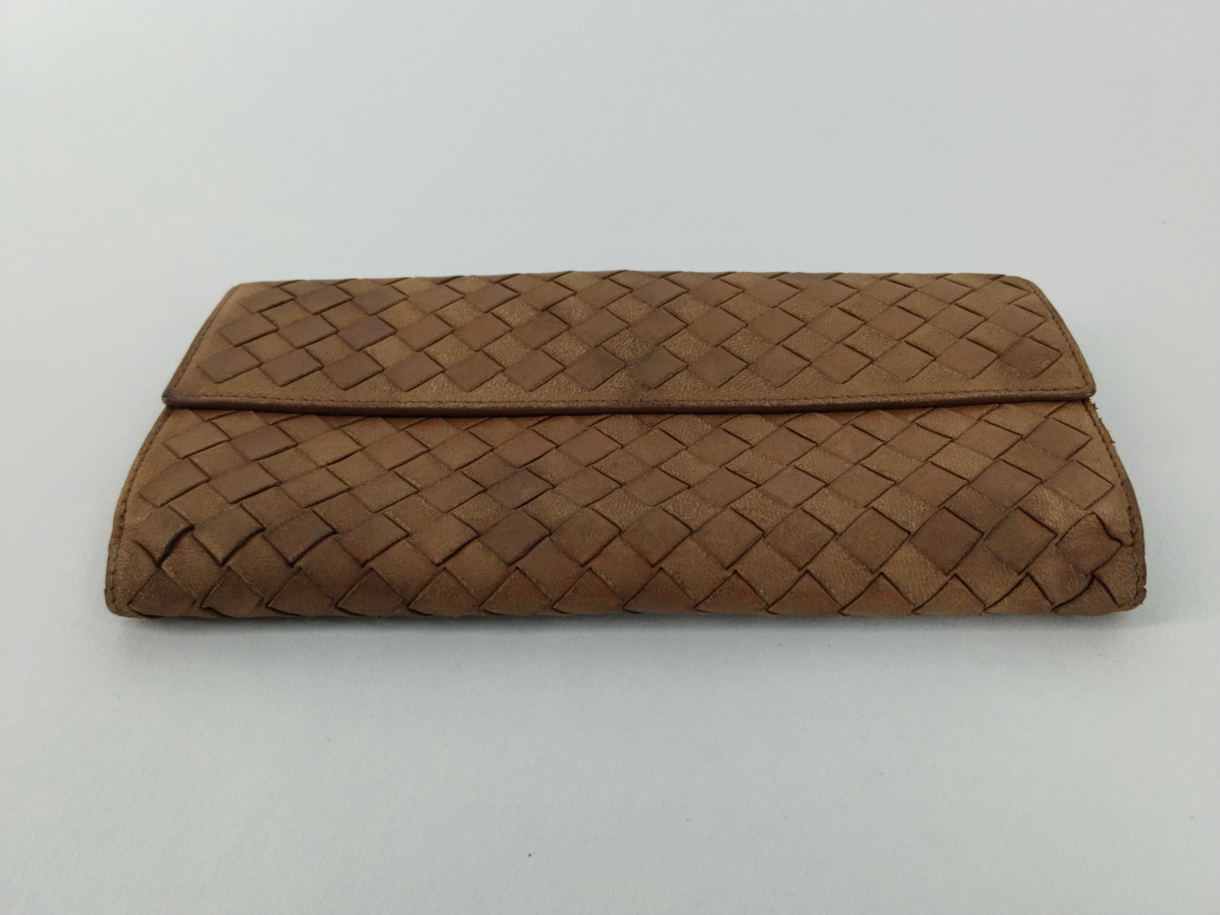 Intrecciato Wallet, Intrecciato Brown Wallet — view 7