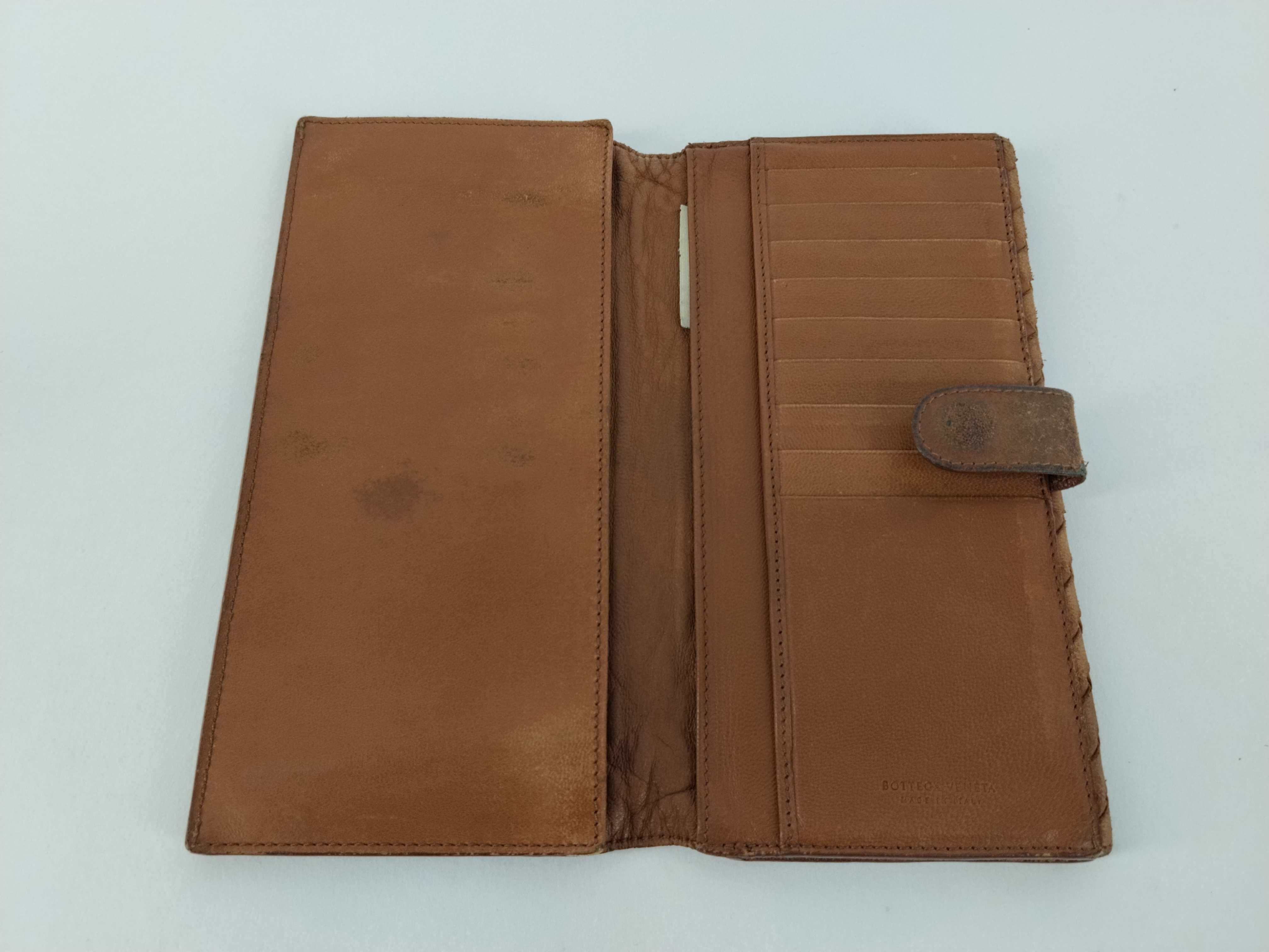 Intrecciato Wallet, Intrecciato Brown Wallet — view 8