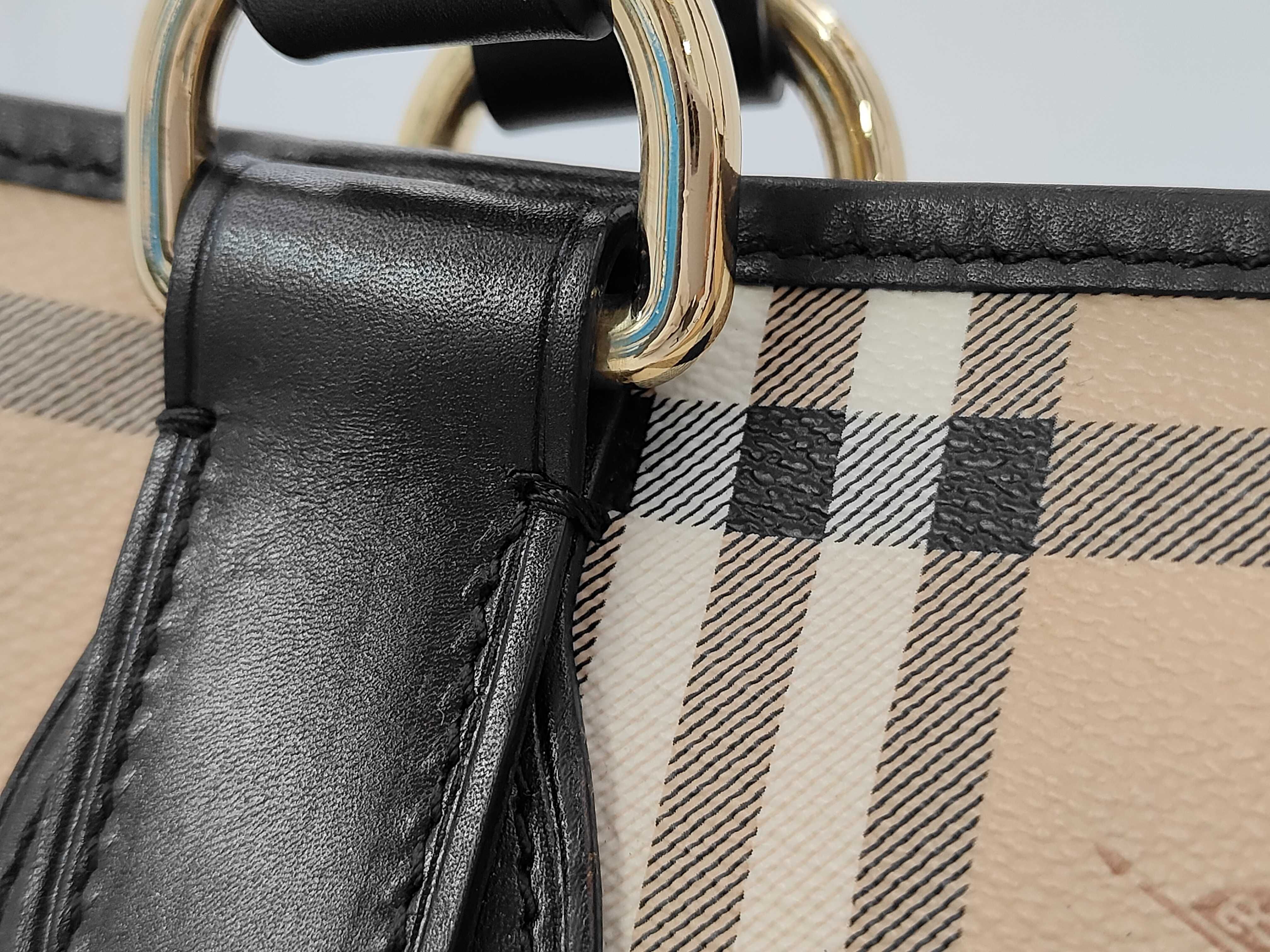 BAG LONDON PVC NOVACHECKERED TOTE Bag — view 3