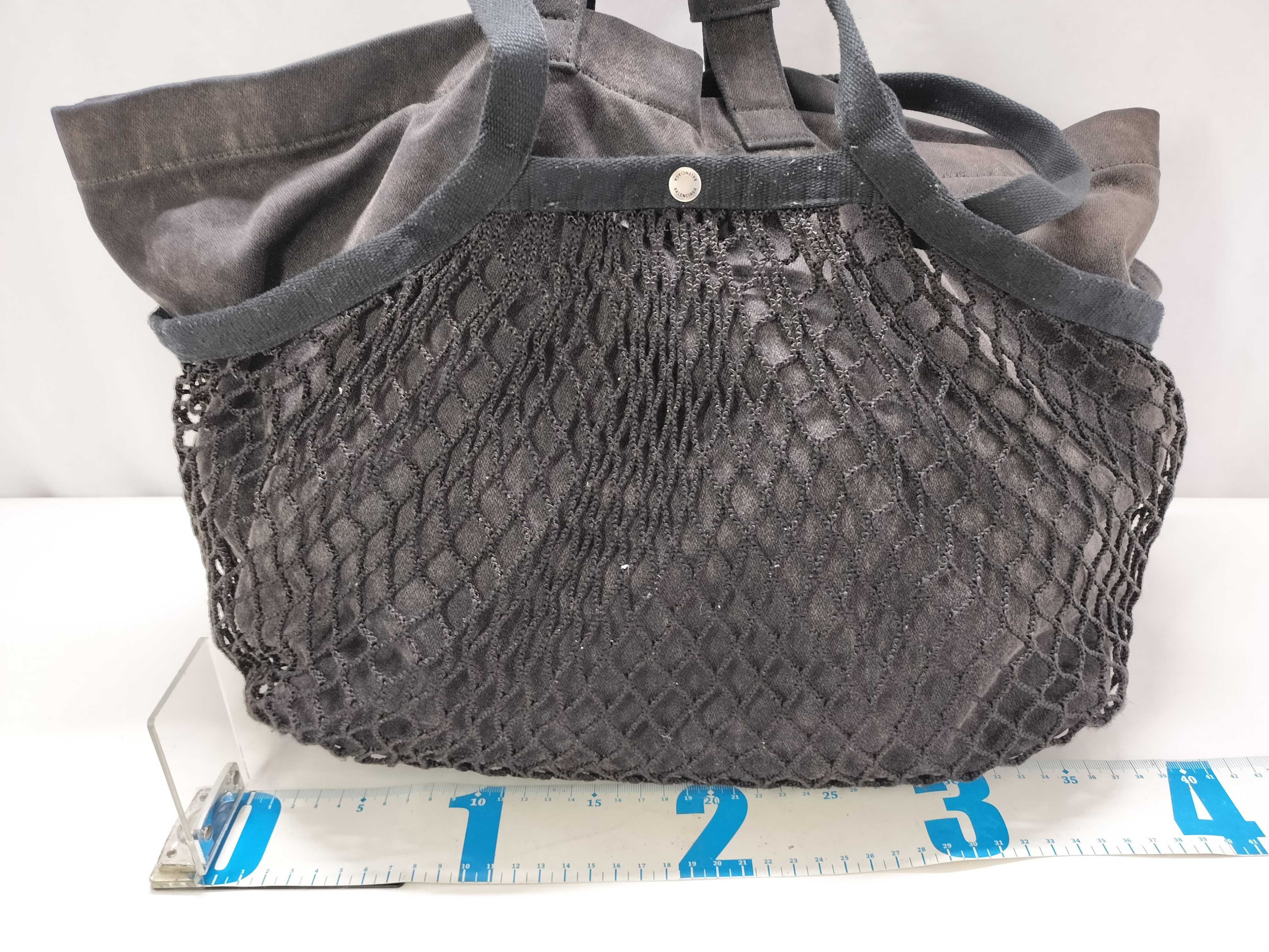 24/7 Tote M Denim 2-Way Tote Bag Black 791809 Tote Bag — view 2