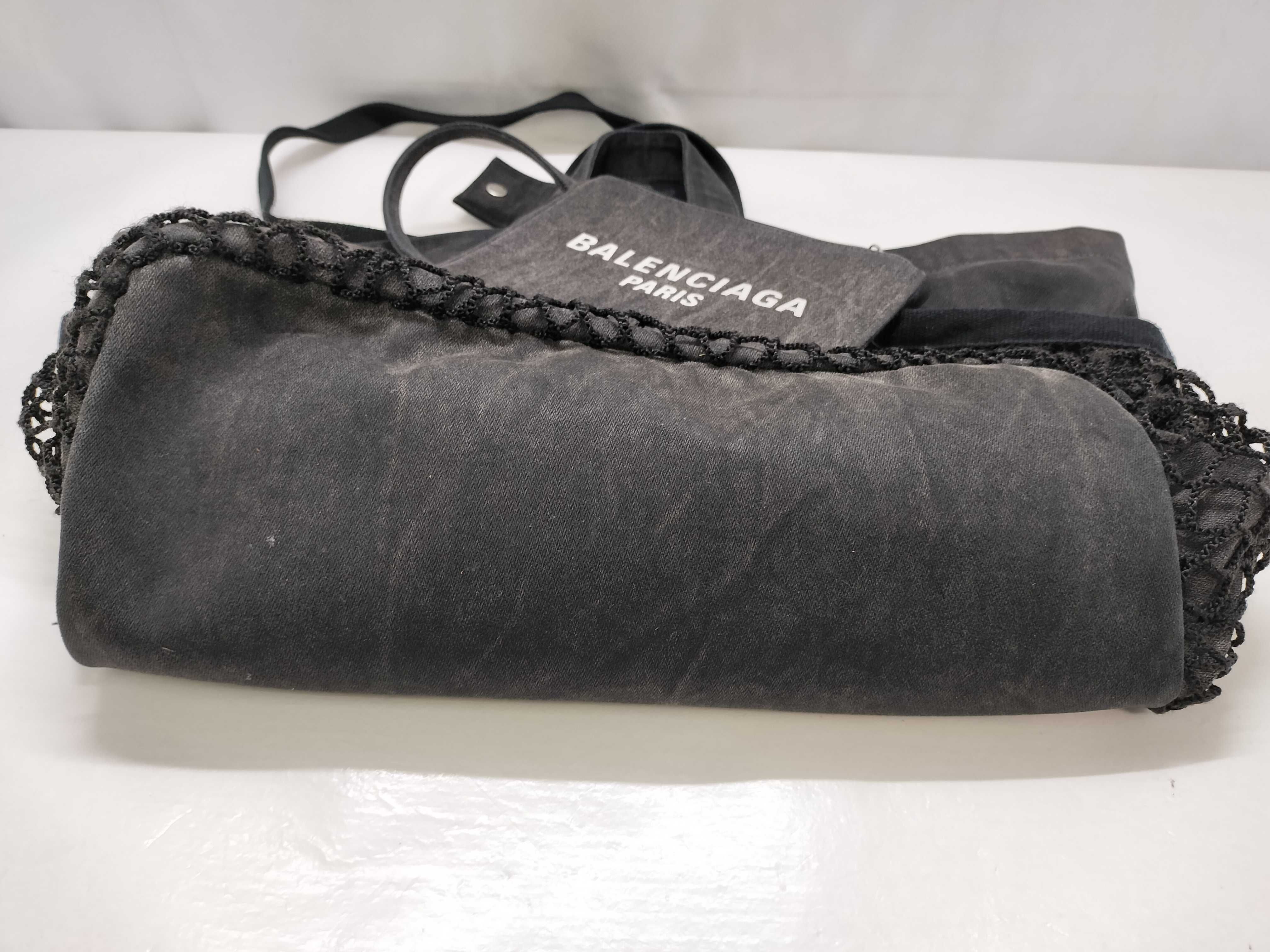24/7 Tote M Denim 2-Way Tote Bag Black 791809 Tote Bag — view 15