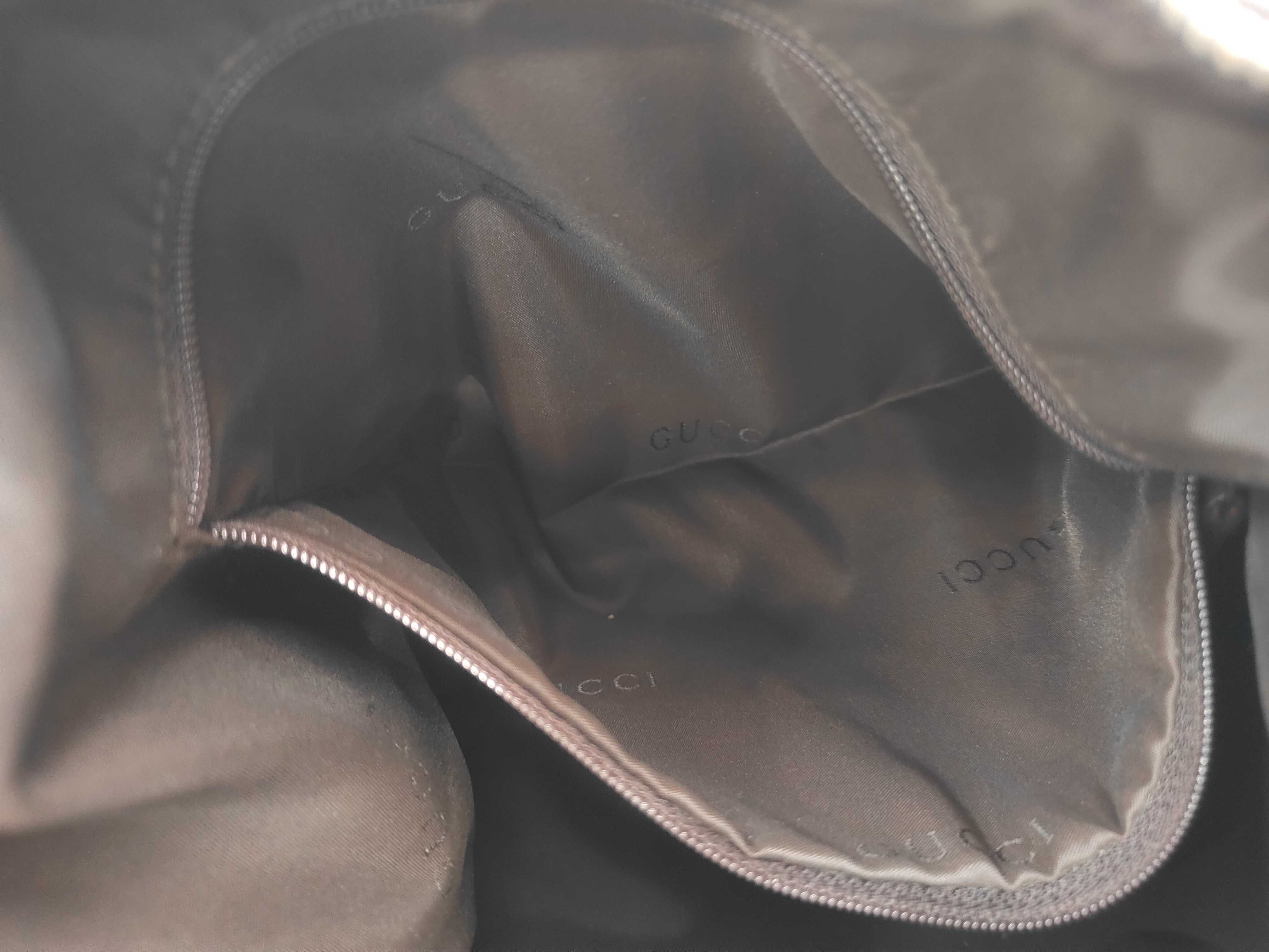 Nylon Leather Shoulder Bag — view 9