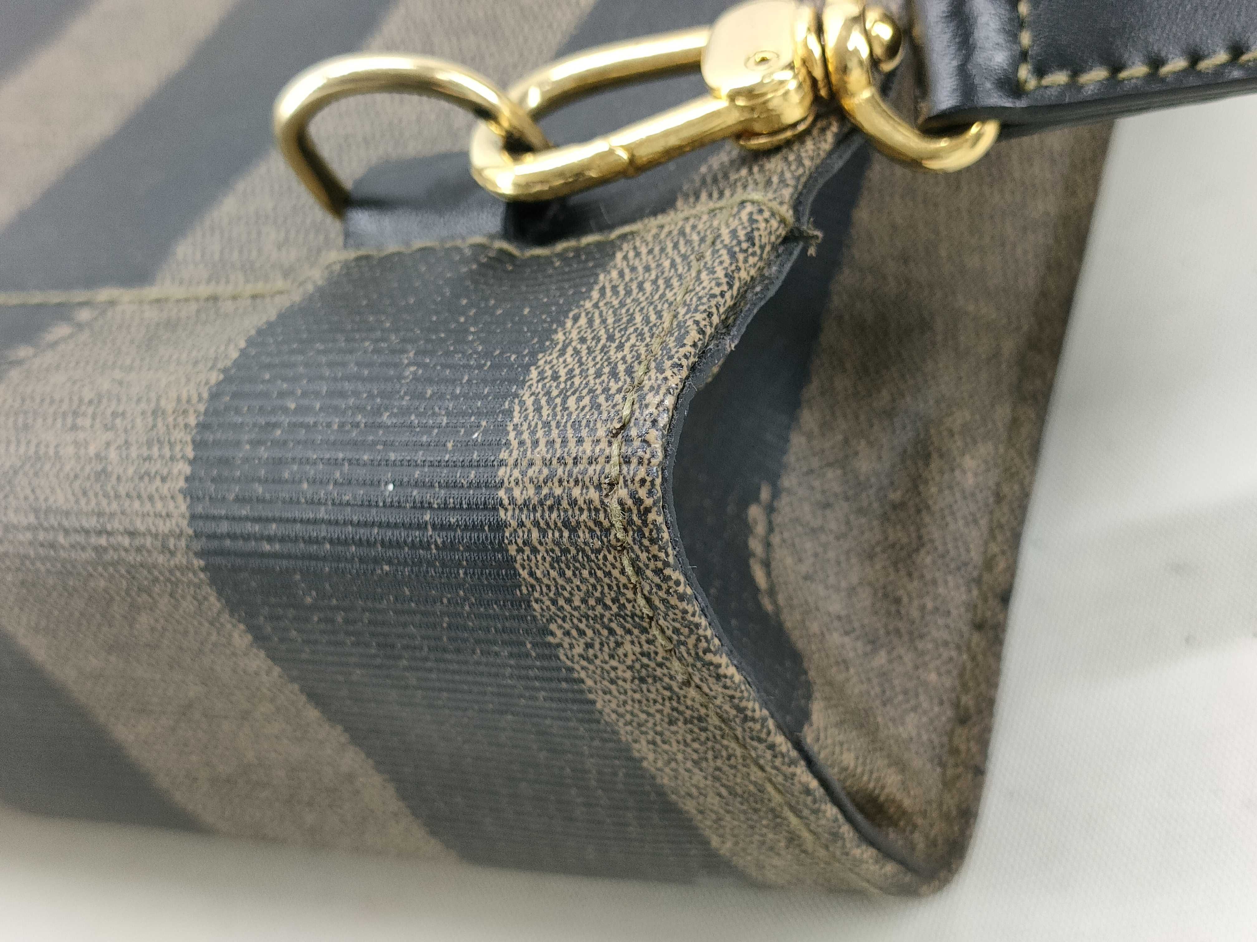 Pecan Pattern Fendi 3-Way Handbag — view 4