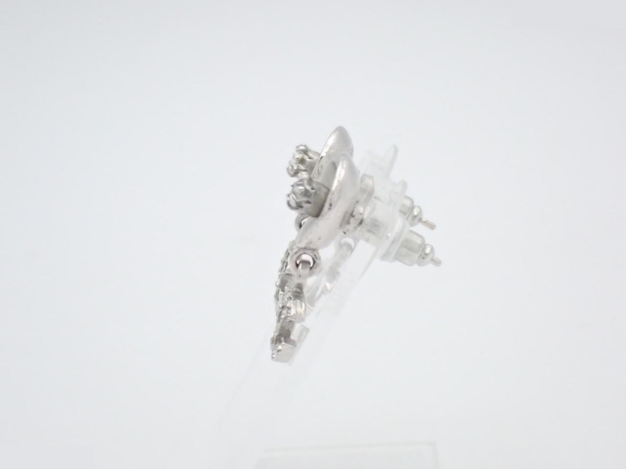 04P Coco Mark Camellia Rhinestone Swing — view 3