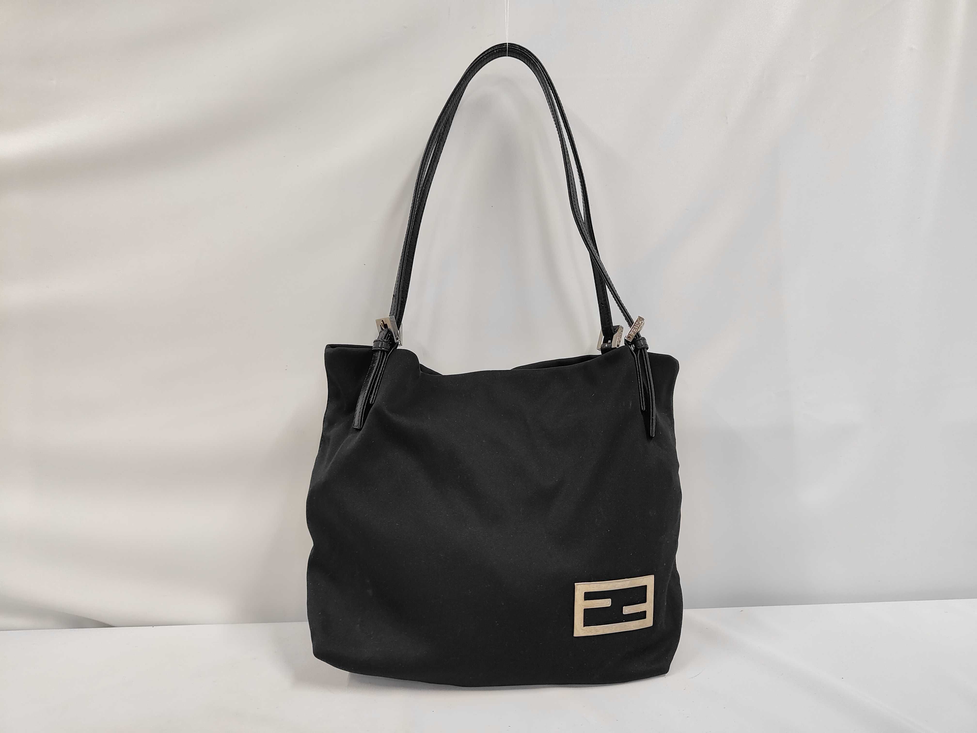 Mamma Bucket Jersey x Leather Handbag Tote Bag