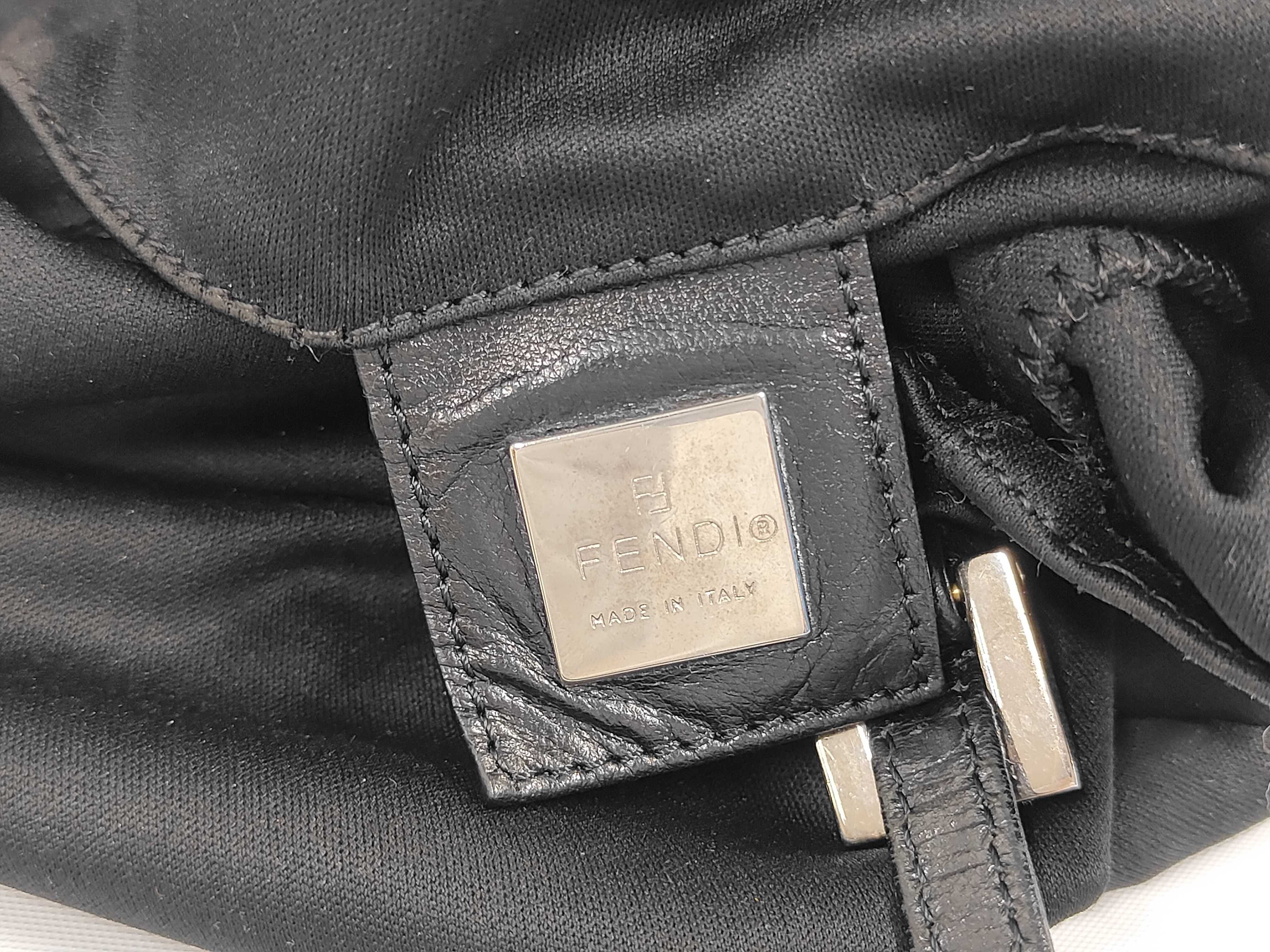 Mamma Bucket Jersey x Leather Handbag Tote Bag — view 7