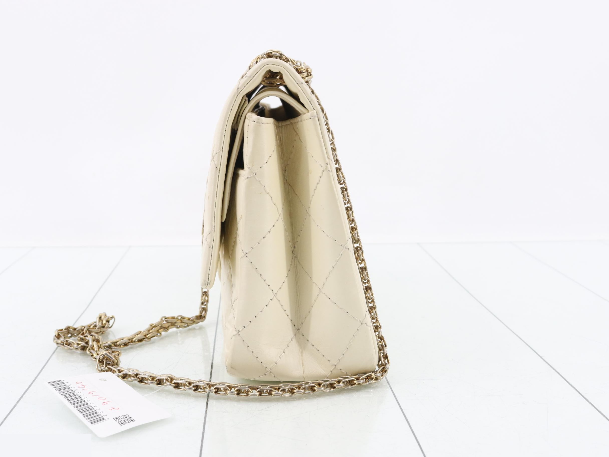 Matelassé 2.55 Large Double Flap Double Chain — view 3