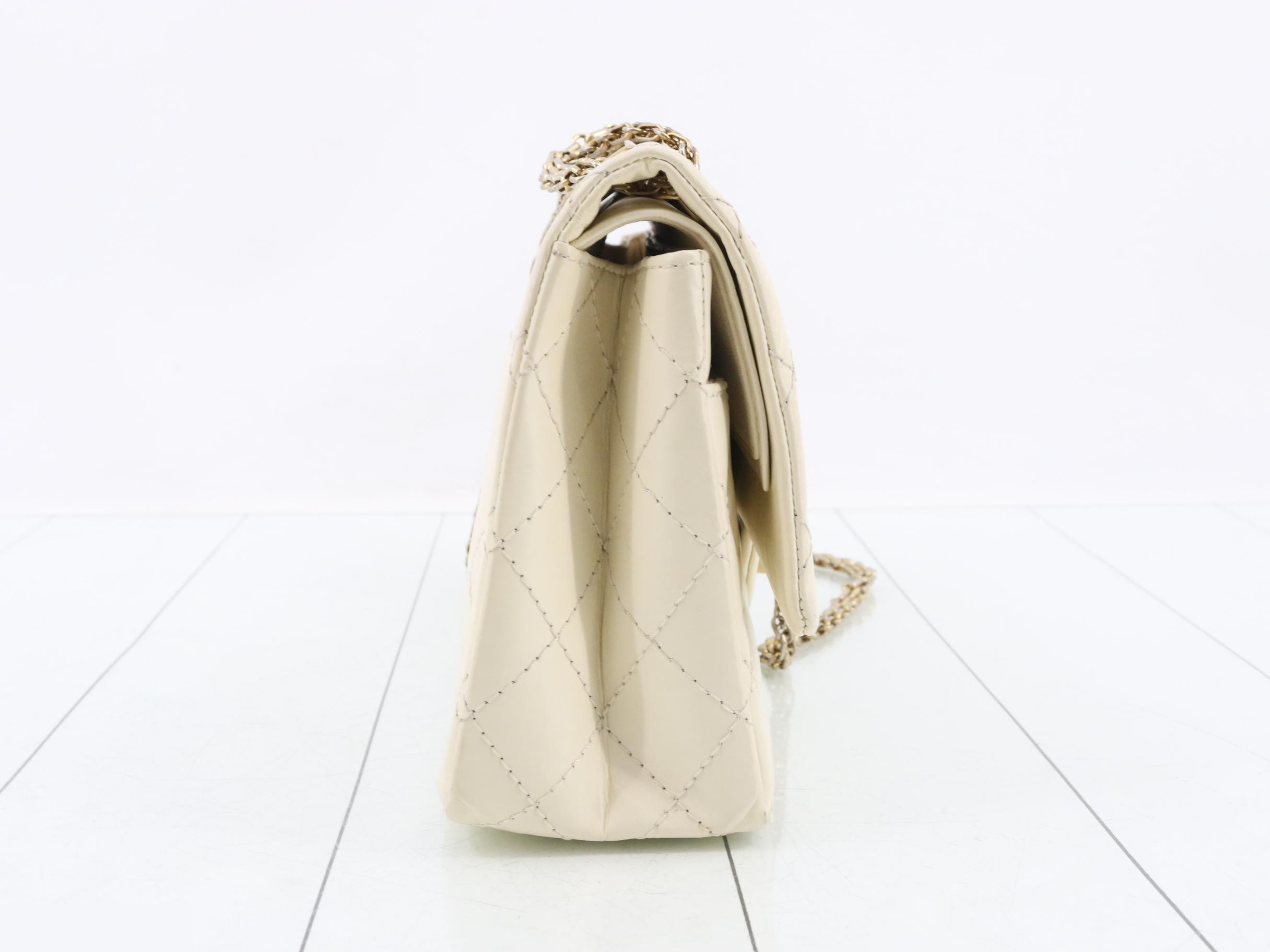 Matelassé 2.55 Large Double Flap Double Chain — view 4