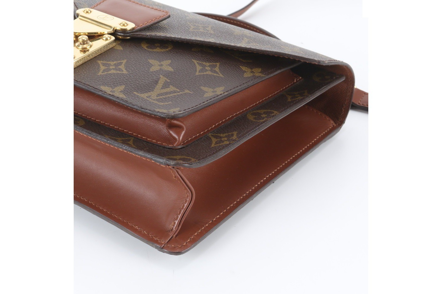 Monogram Monceau M51187 Leather 2-Way Shoulder Bag — view 5