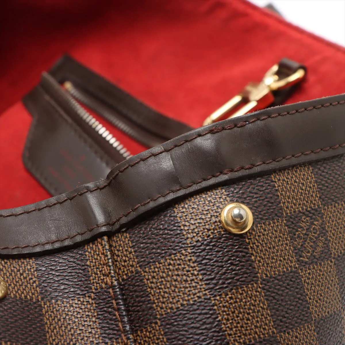 Damier Hampstead MM N51204 Serial Unclear Brown — view 10