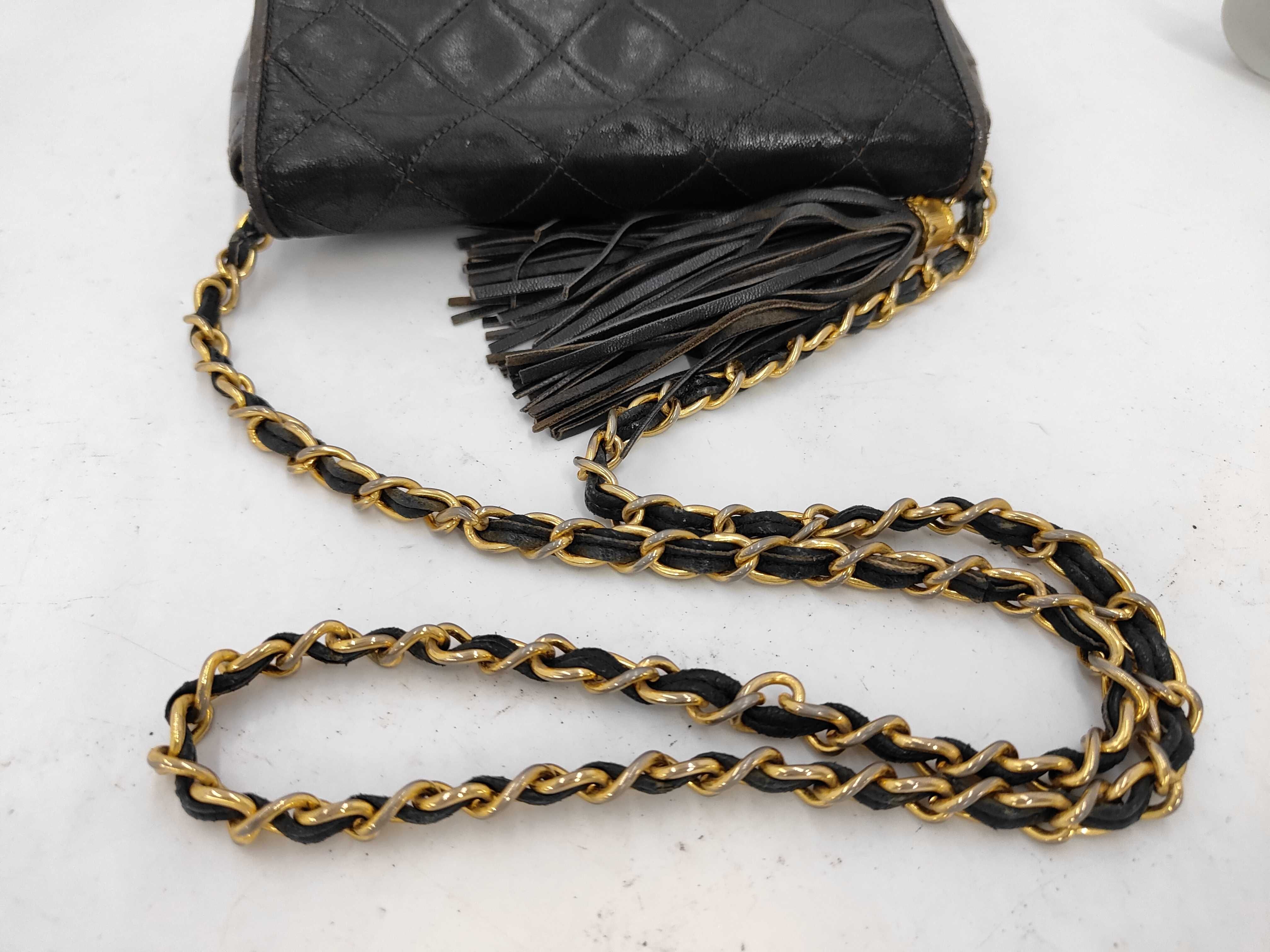 Chain Bag Matelassé Fringe Chanel Shoulder Bag — view 5