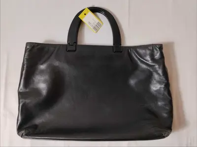 plastic handle handbag