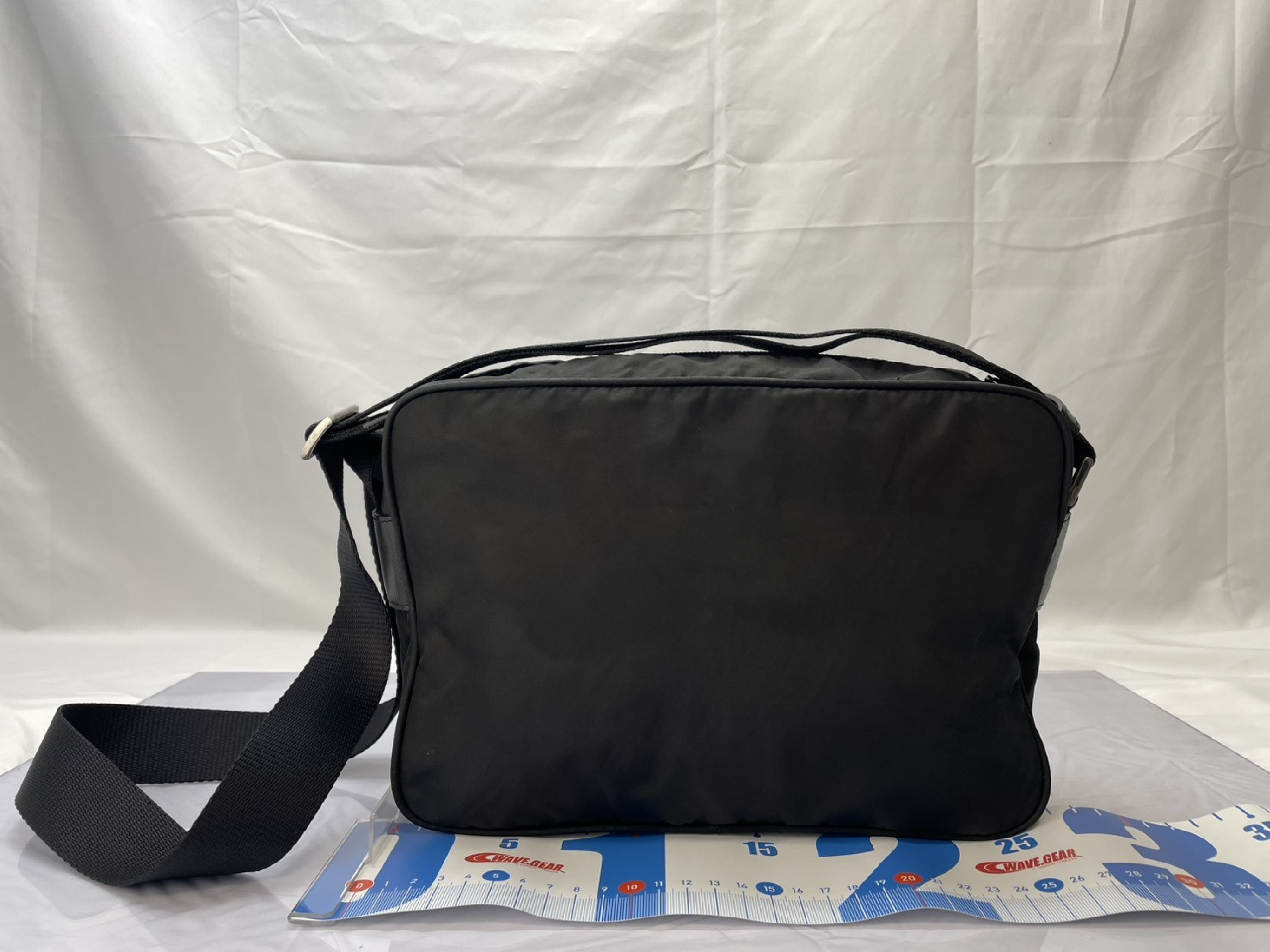 Shoulder Bag, Prada Saffiano Leather Camera Bag, Black Shoulder Bag — view 2