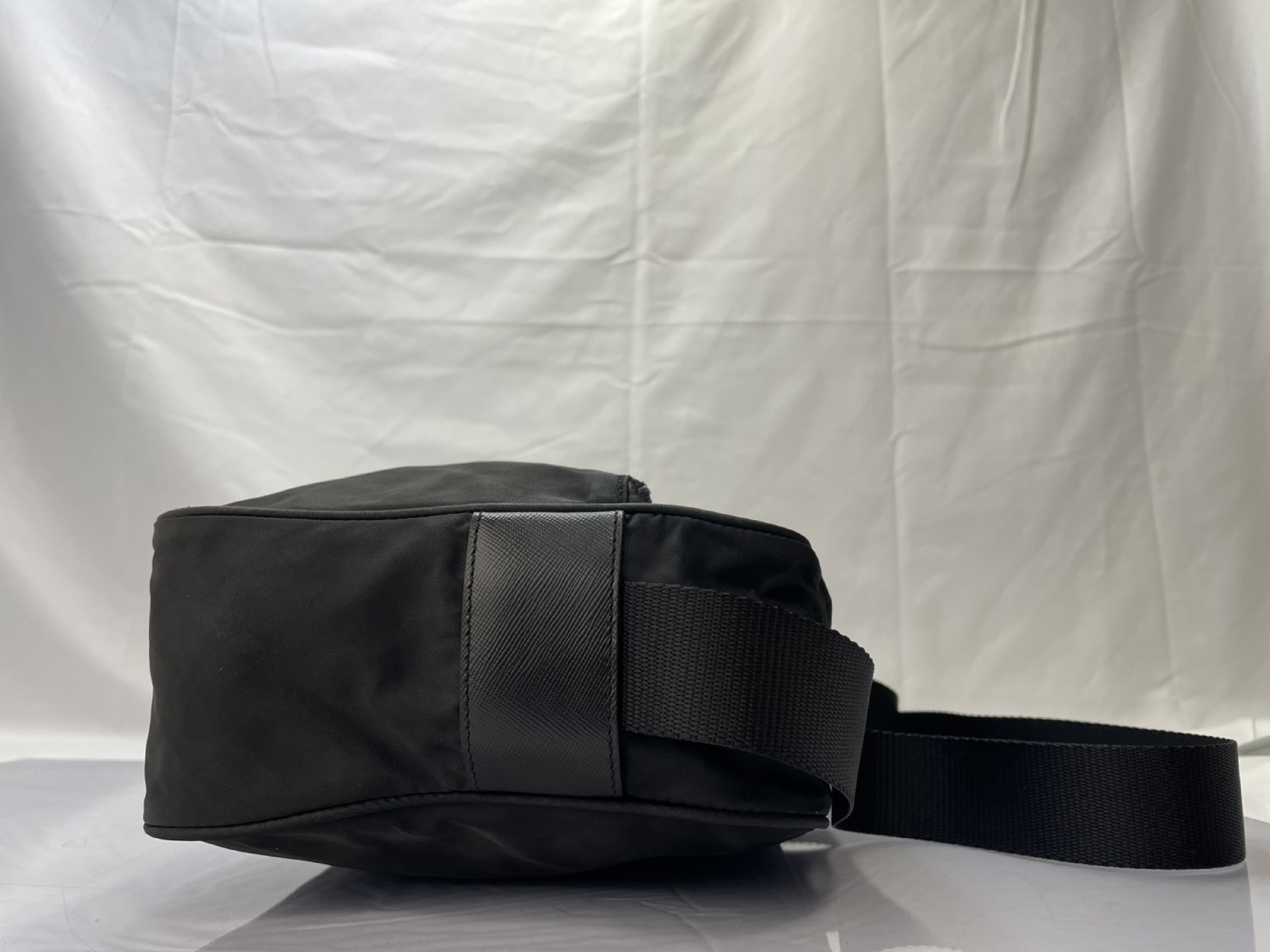 Shoulder Bag, Prada Saffiano Leather Camera Bag, Black Shoulder Bag — view 4