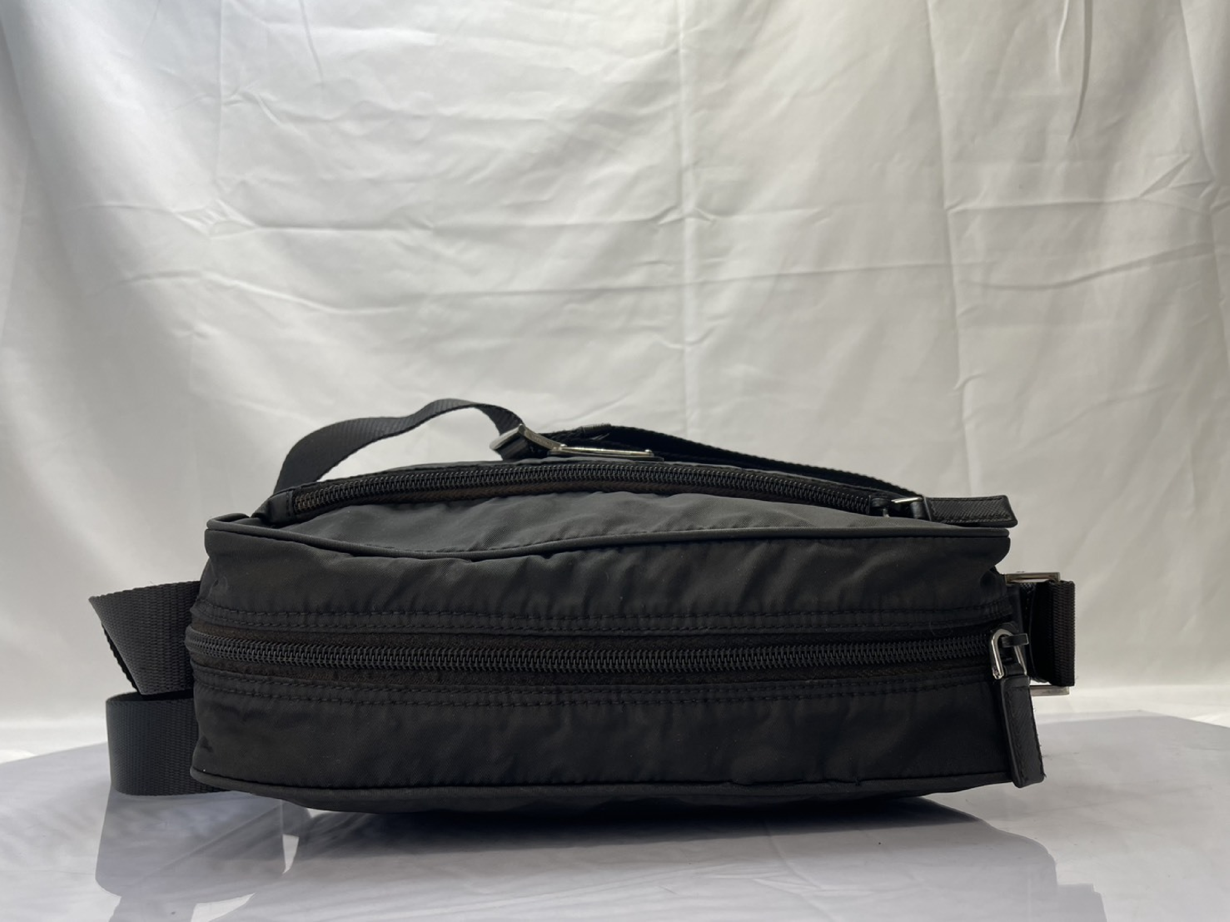 Shoulder Bag, Prada Saffiano Leather Camera Bag, Black Shoulder Bag — view 6