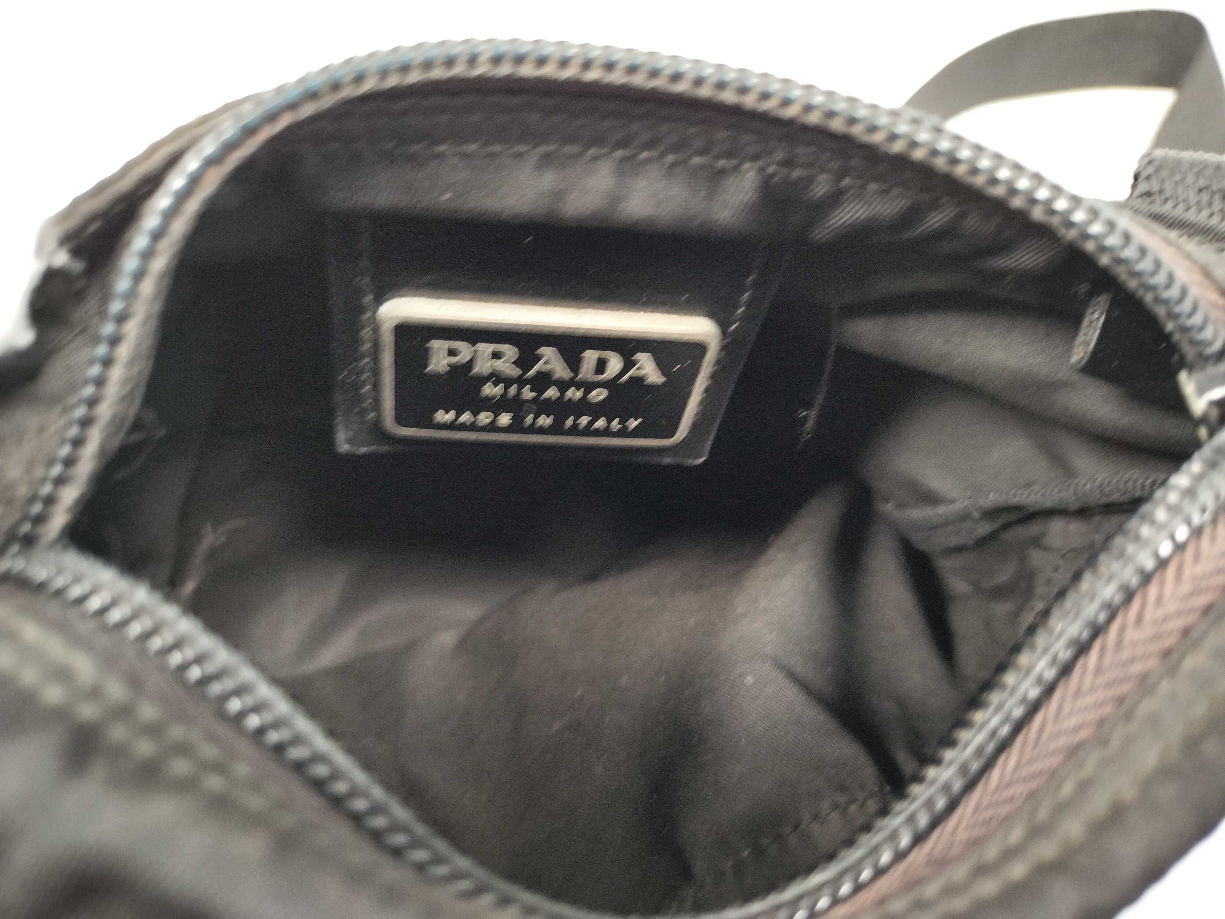 Nylon Shoulder Bag, Black — view 11