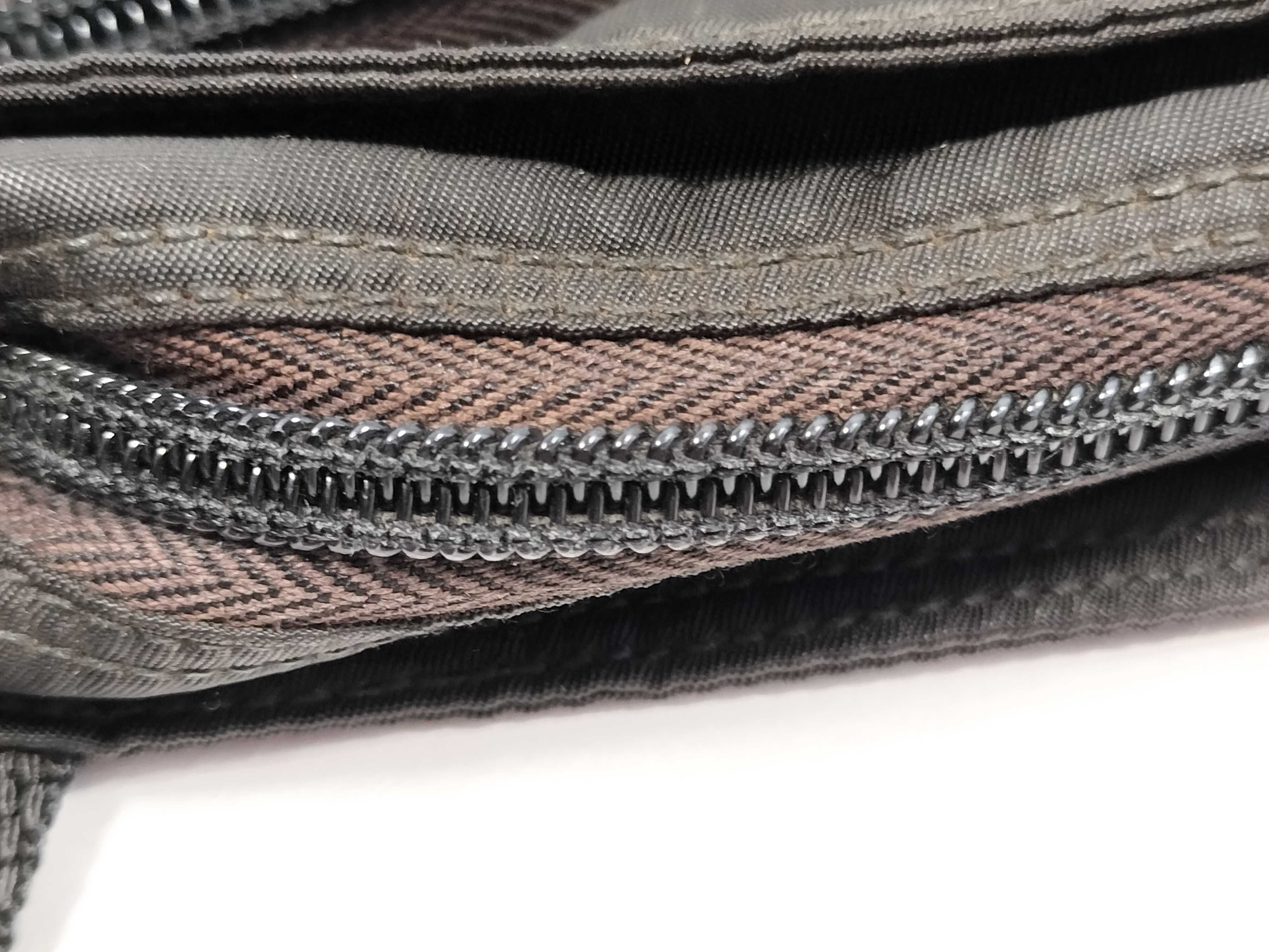 Nylon Shoulder Bag, Black — view 8
