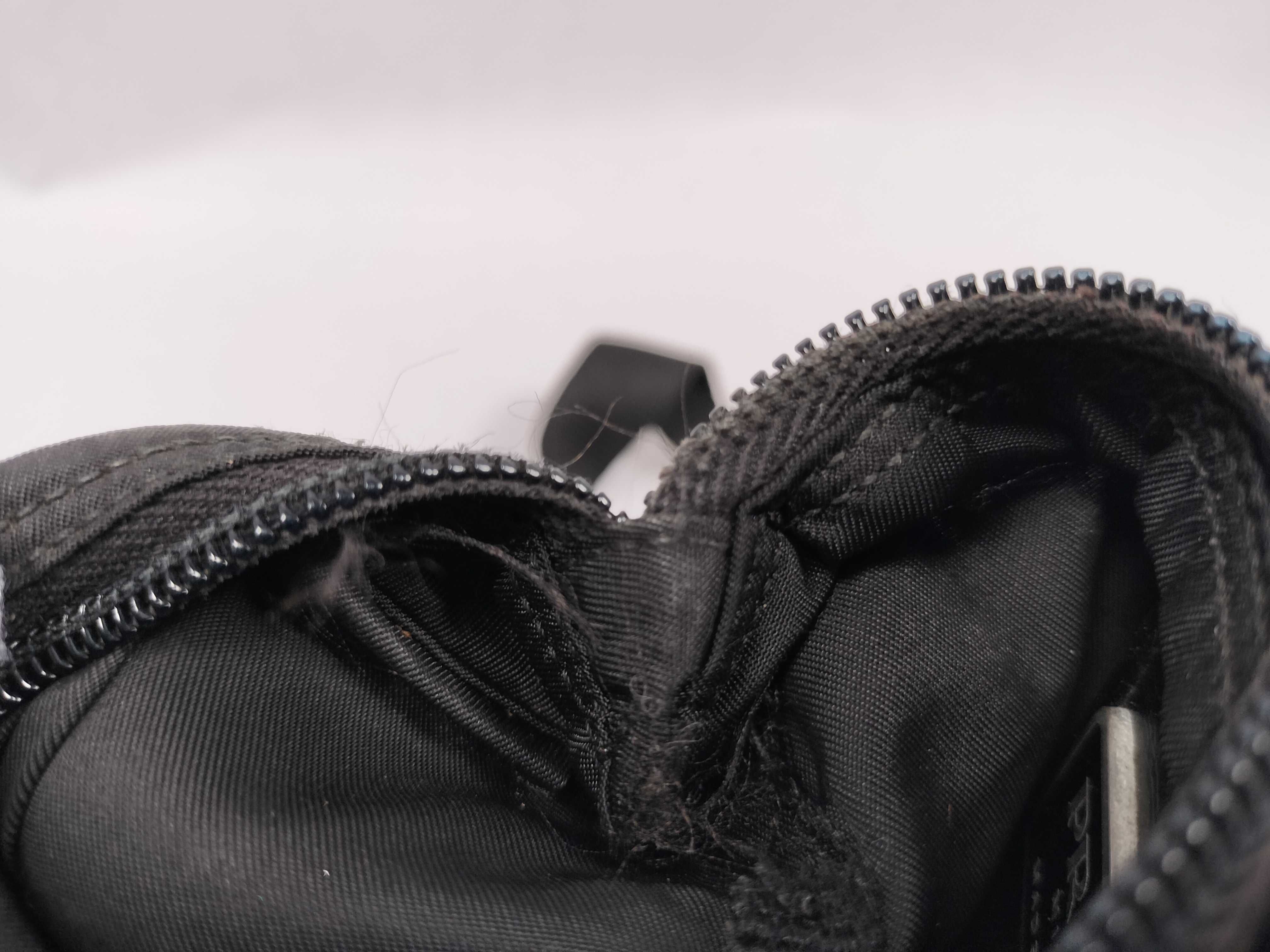 Nylon Shoulder Bag, Black — view 10