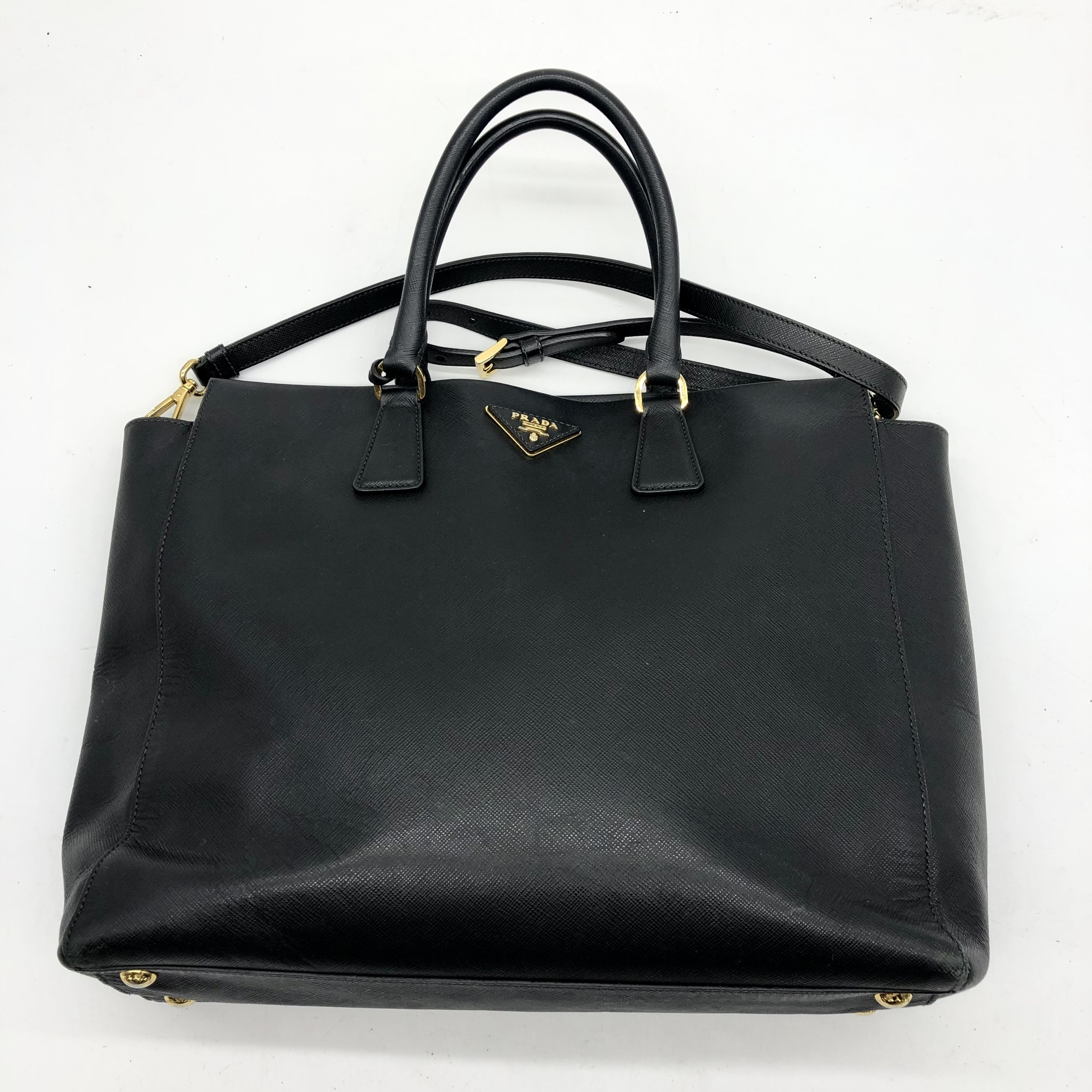 Saffiano Leather Shoulder Bag